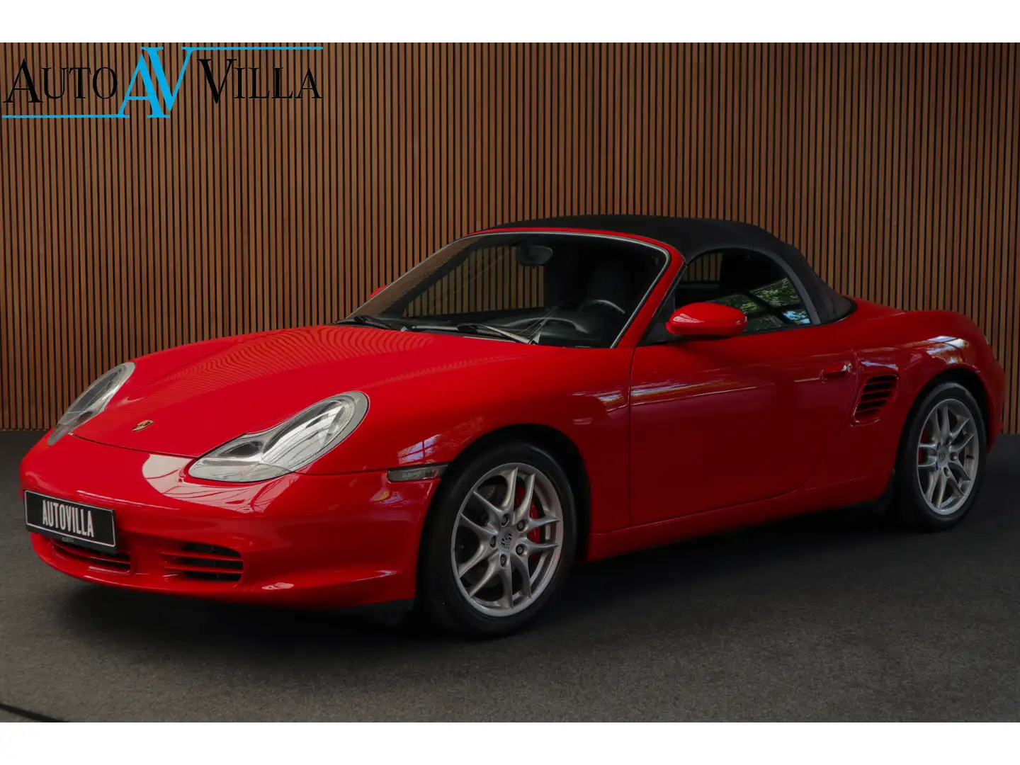 Porsche Boxster S 3.2 V6 Leer + alcantara Dealer onderhouden BTW a Rood - 1