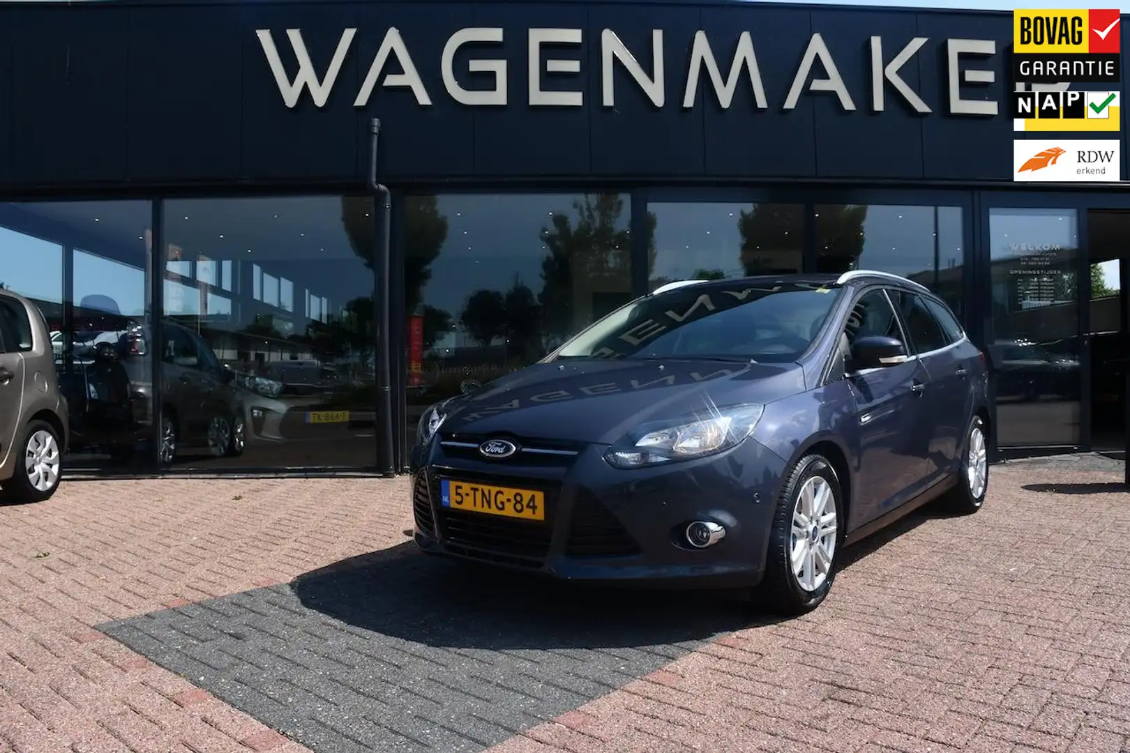 Ford Focus Wagon 1.0 EcoBoost Edition Plus Clima|Cruise|NAVI| Grijs - 1
