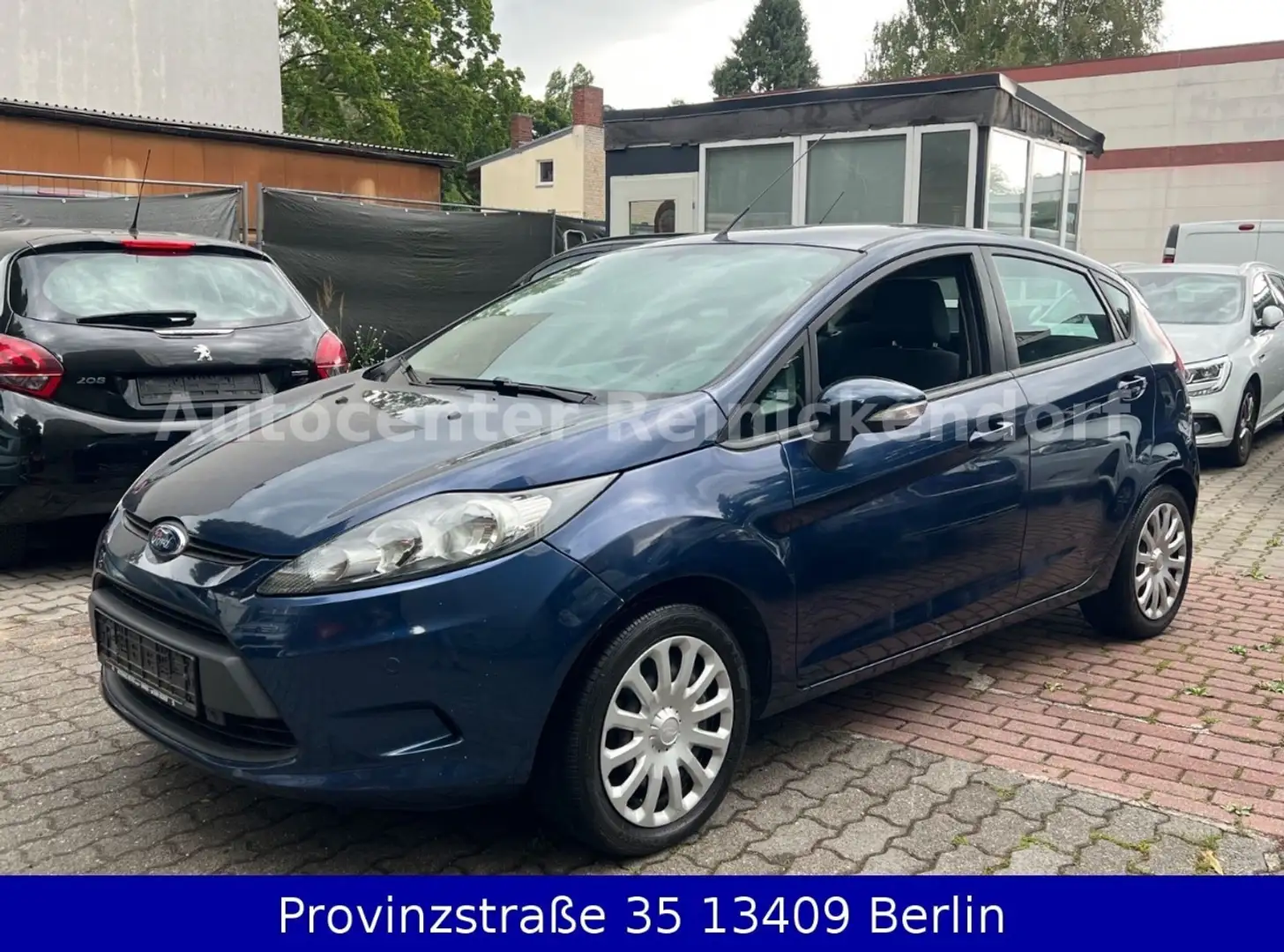 Ford Fiesta 1,25 5-Türer *Klima+PDC+1.HAND* 54.000KM Bleu - 1