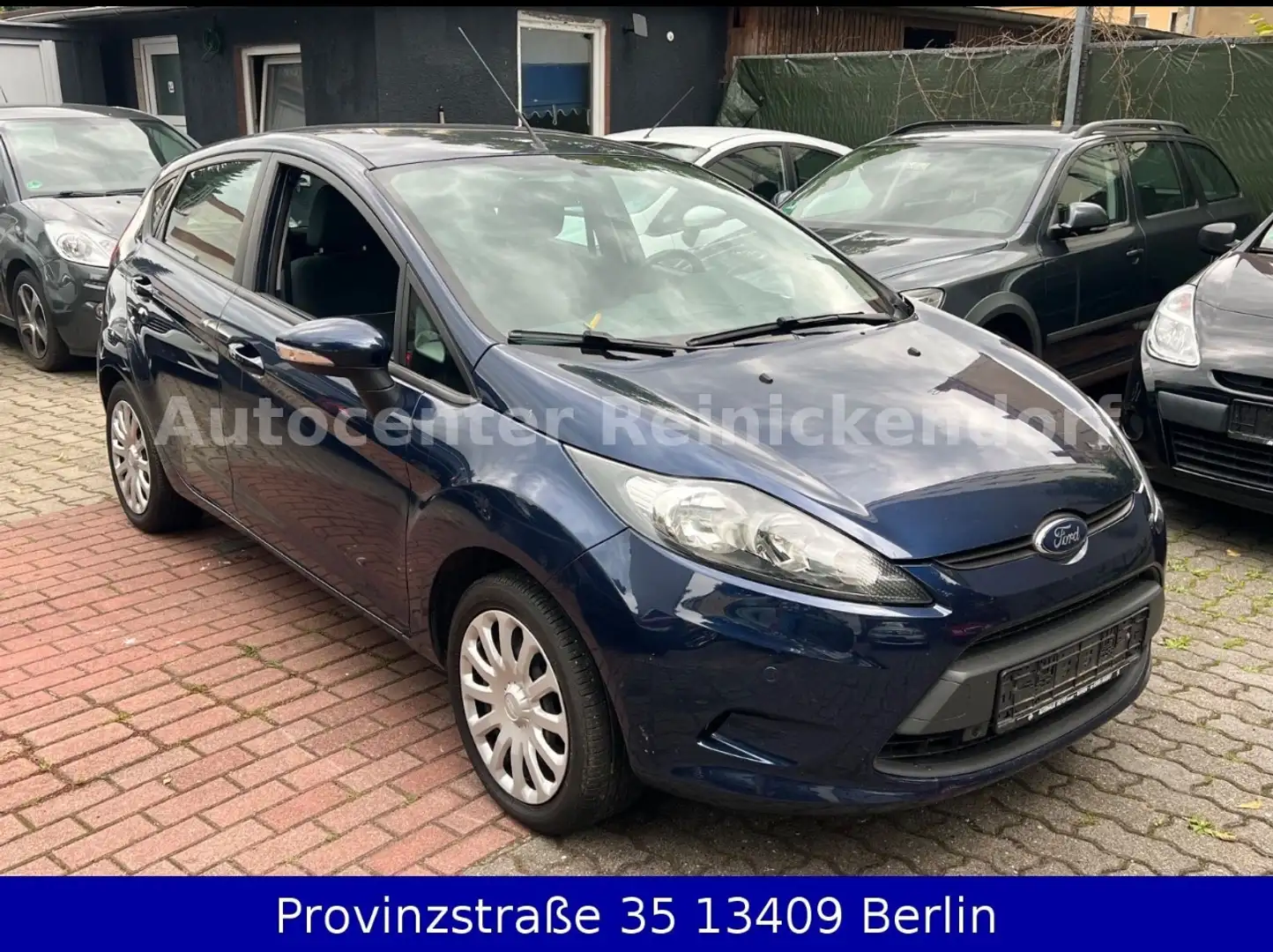 Ford Fiesta 1,25 5-Türer *Klima+PDC+1.HAND* 54.000KM Bleu - 2