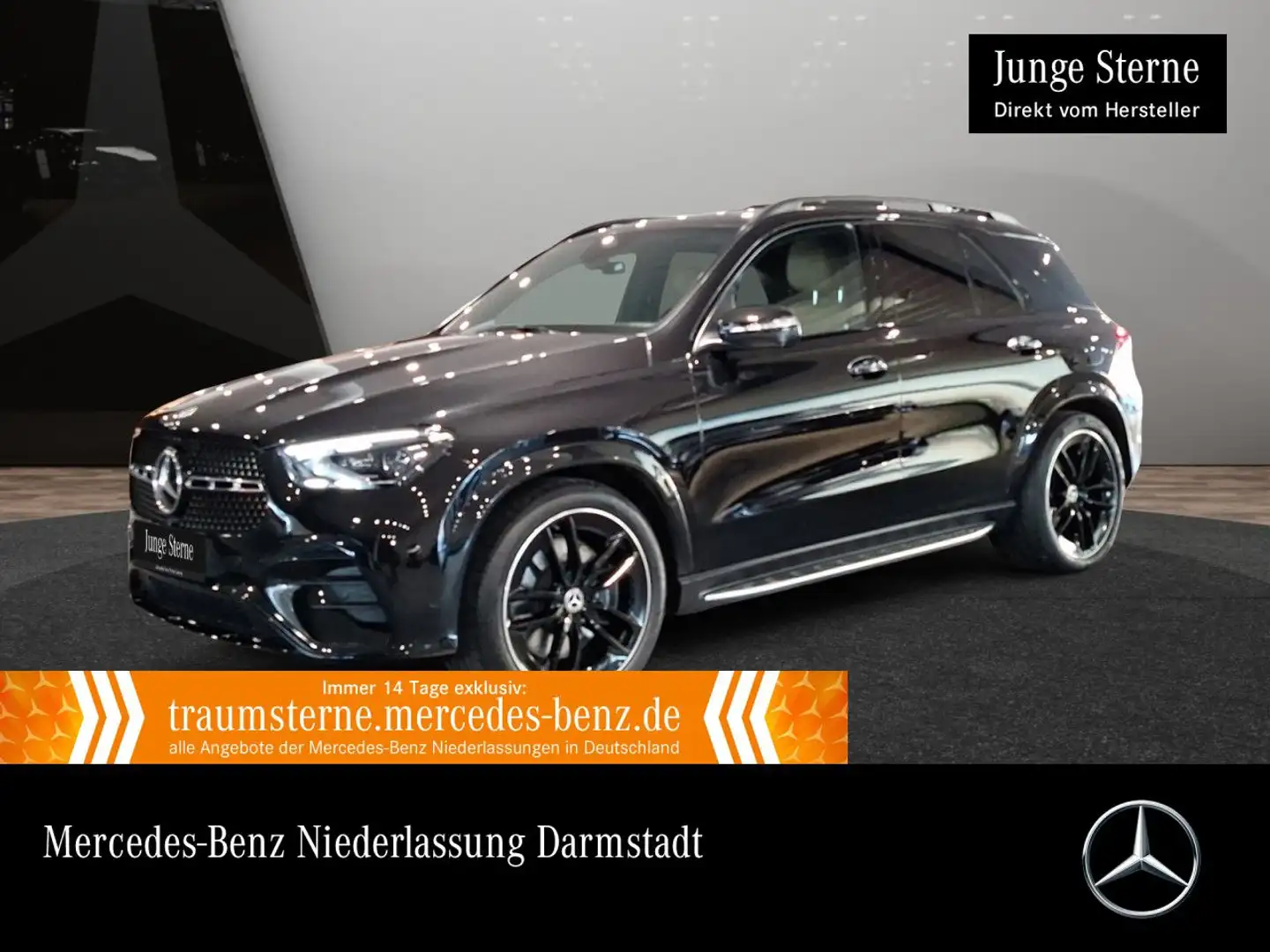 Mercedes-Benz GLE 400 e 4M AMG+NIGHT+PANO+360+AHK+MULTIBEAM+HUD Schwarz - 1