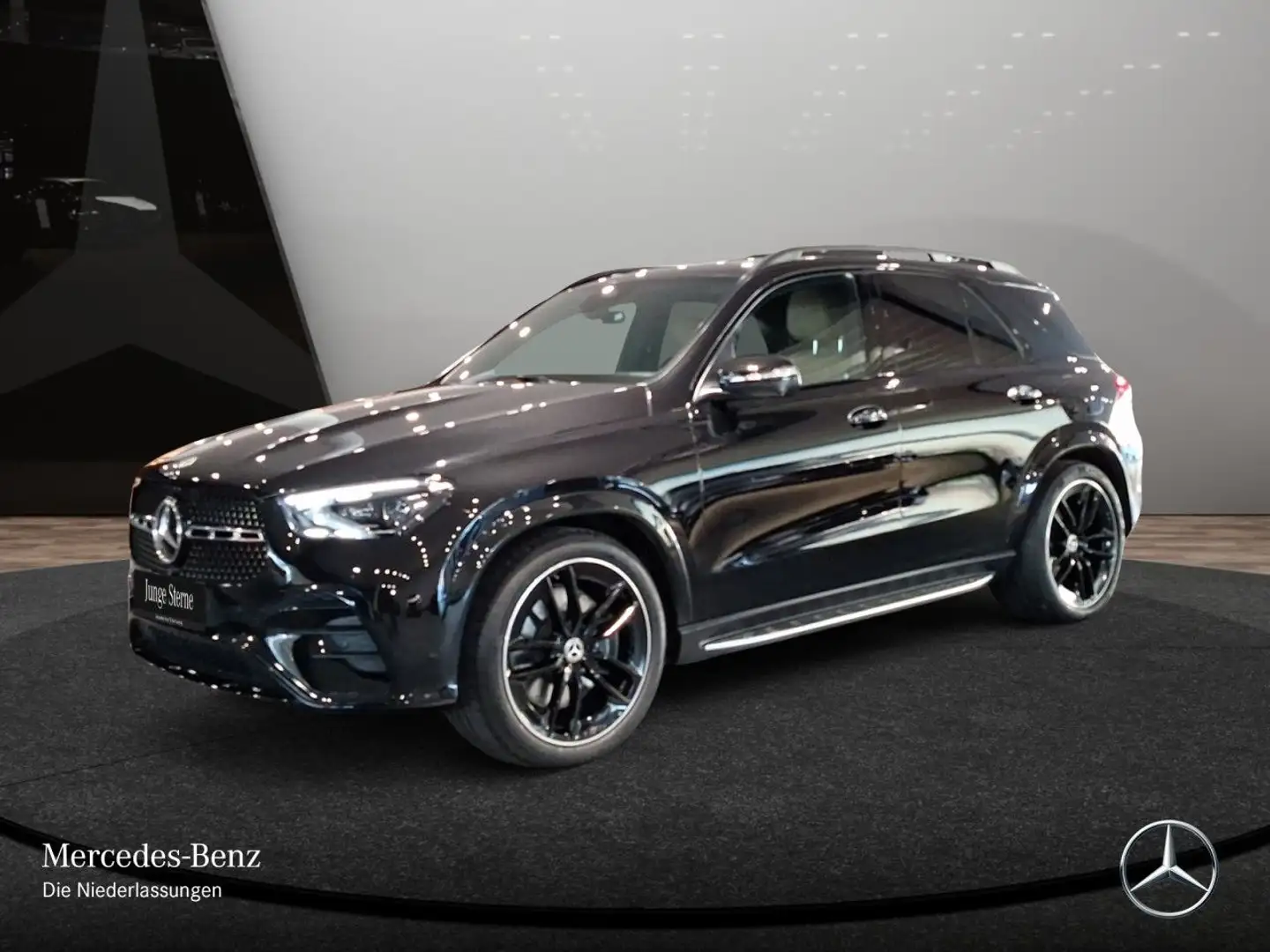Mercedes-Benz GLE 400 e 4M AMG+NIGHT+PANO+360+AHK+MULTIBEAM+HUD Schwarz - 2