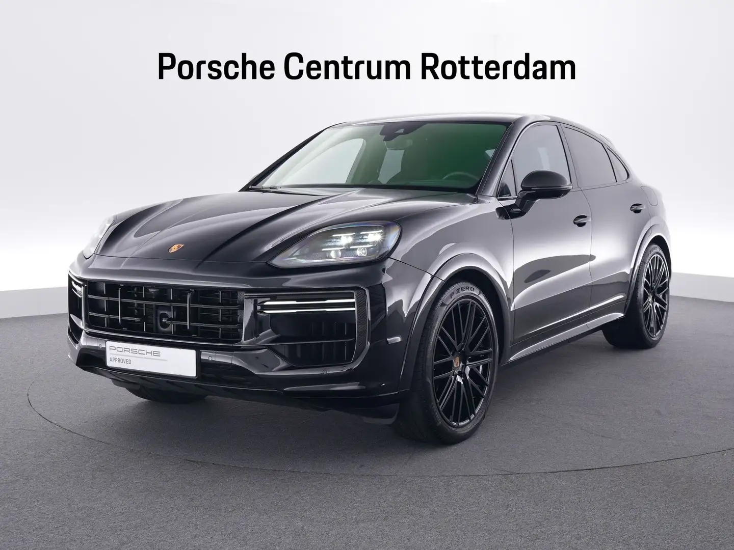 Porsche Cayenne Turbo E-Hybrid Coupé Zwart - 1
