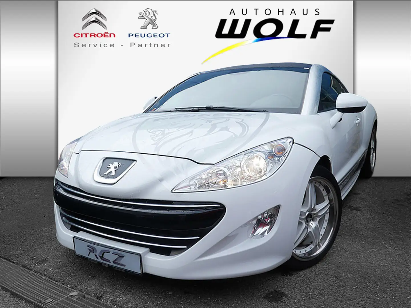 Peugeot RCZ 155 THP KLIMAAUTOMATIK PDC Weiß - 1