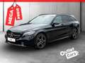 Mercedes-Benz C 220 d T 4MATIC Aut. AMGLine AHK+LED+MEGAPREIS Schwarz - thumbnail 1