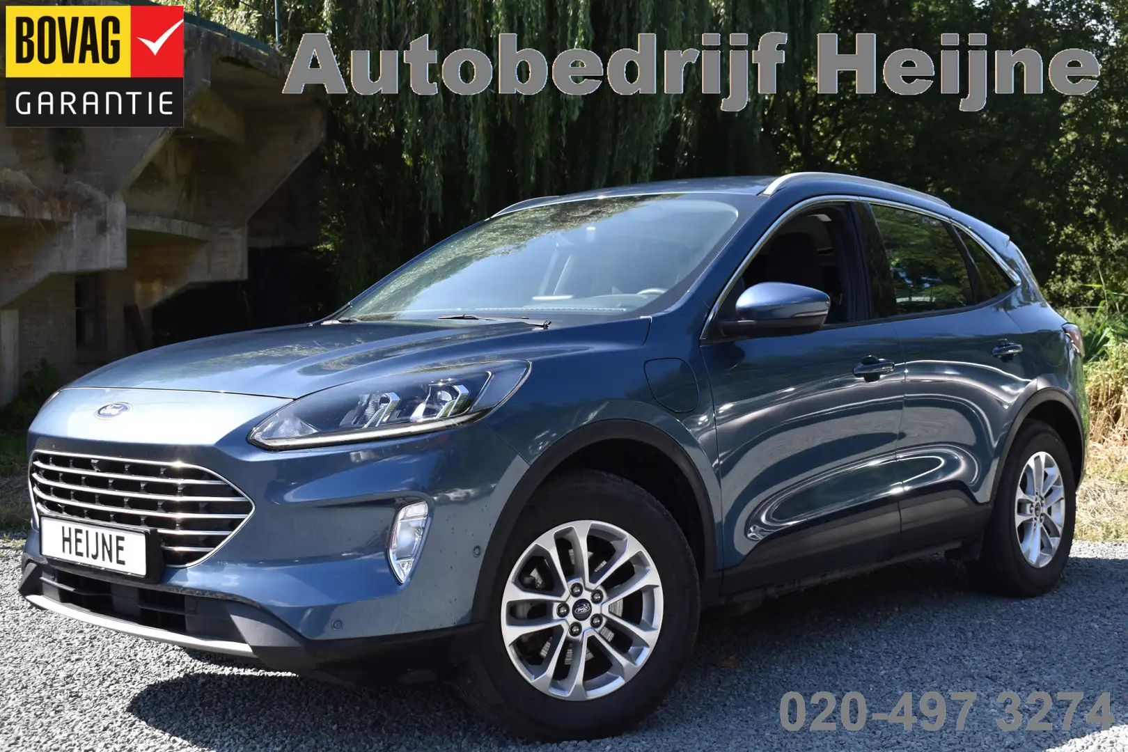 Ford Kuga 2.5 PHEV 225PK AUT. TITANIUM CAMERA/ACC/NAVI*** Blau - 1