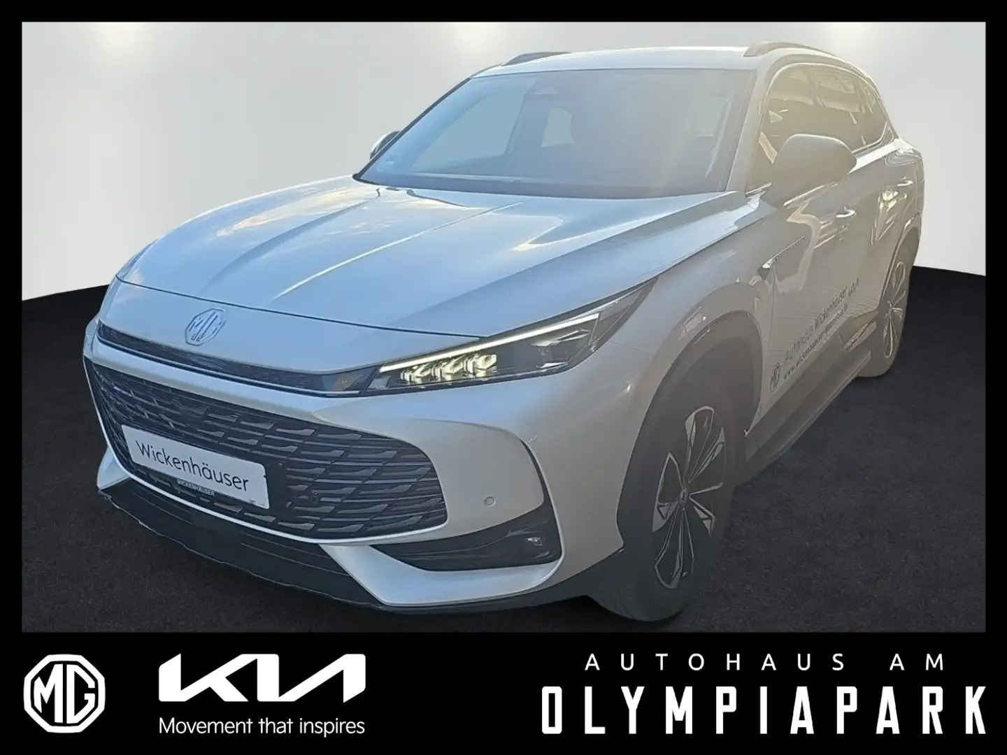 MG HS PHEV Luxury LED*NAVI*KEYLESS-GO*LEDER*KLIMAAUT Weiß - 1