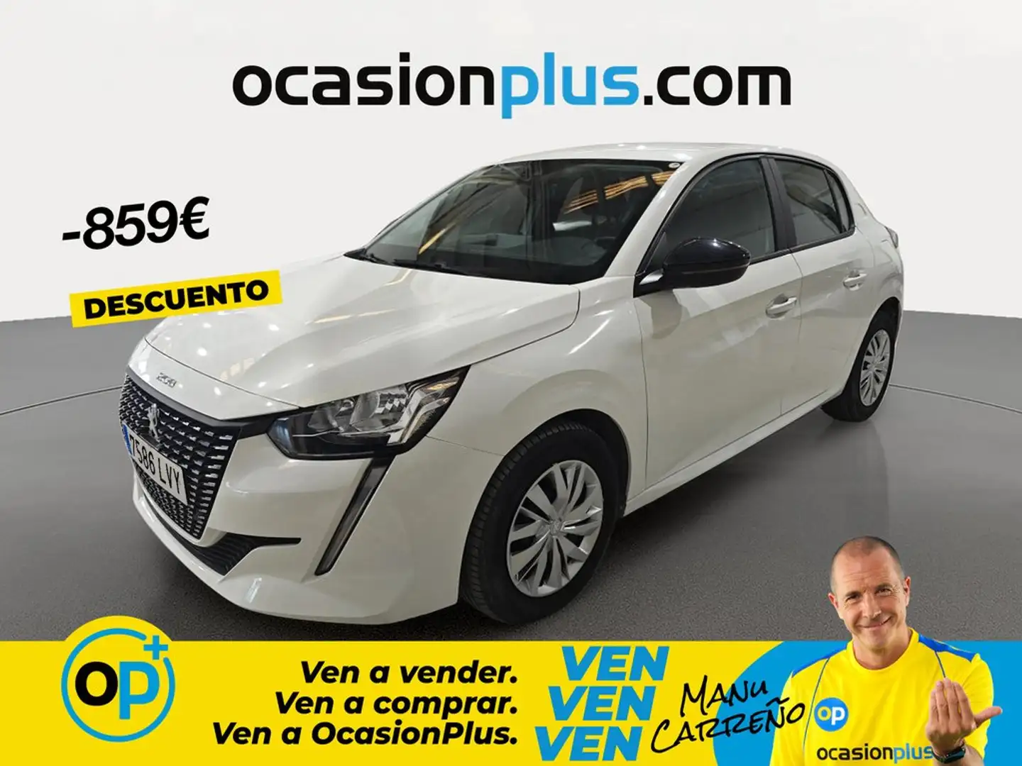 Peugeot 208 1.5 BlueHDi S&S Active 100 Blanco - 1