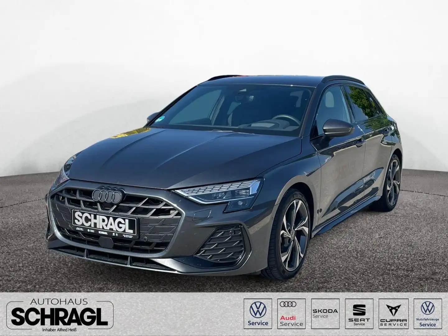 Audi A3 Sportback 35 TFSI S-LINE FACELIFT+NAV+HEAD UP Szürke - 1