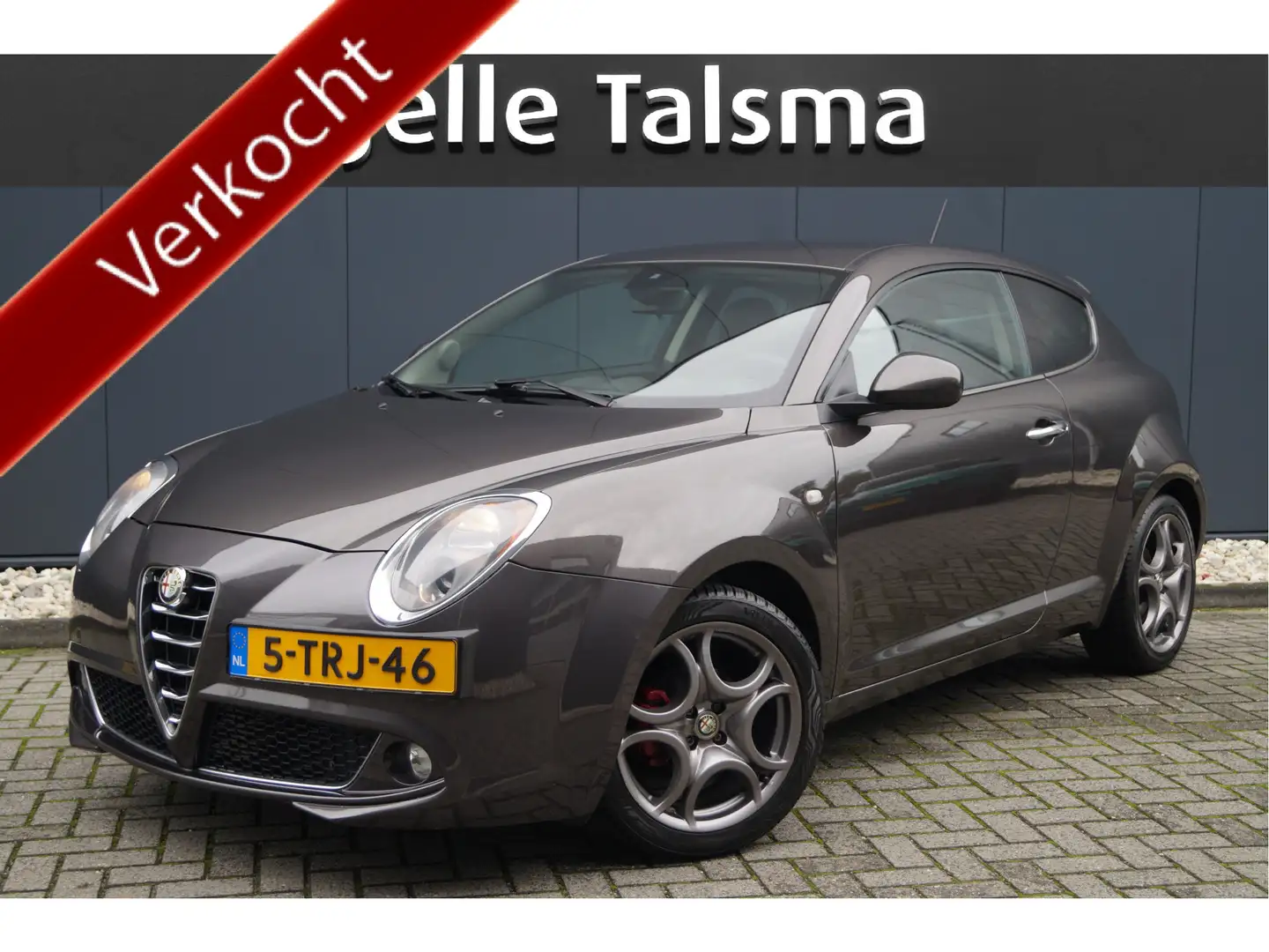 Alfa Romeo MiTo TwinAir Esclusivo | 17" Velgen | Leder | PDC achte Gris - 1