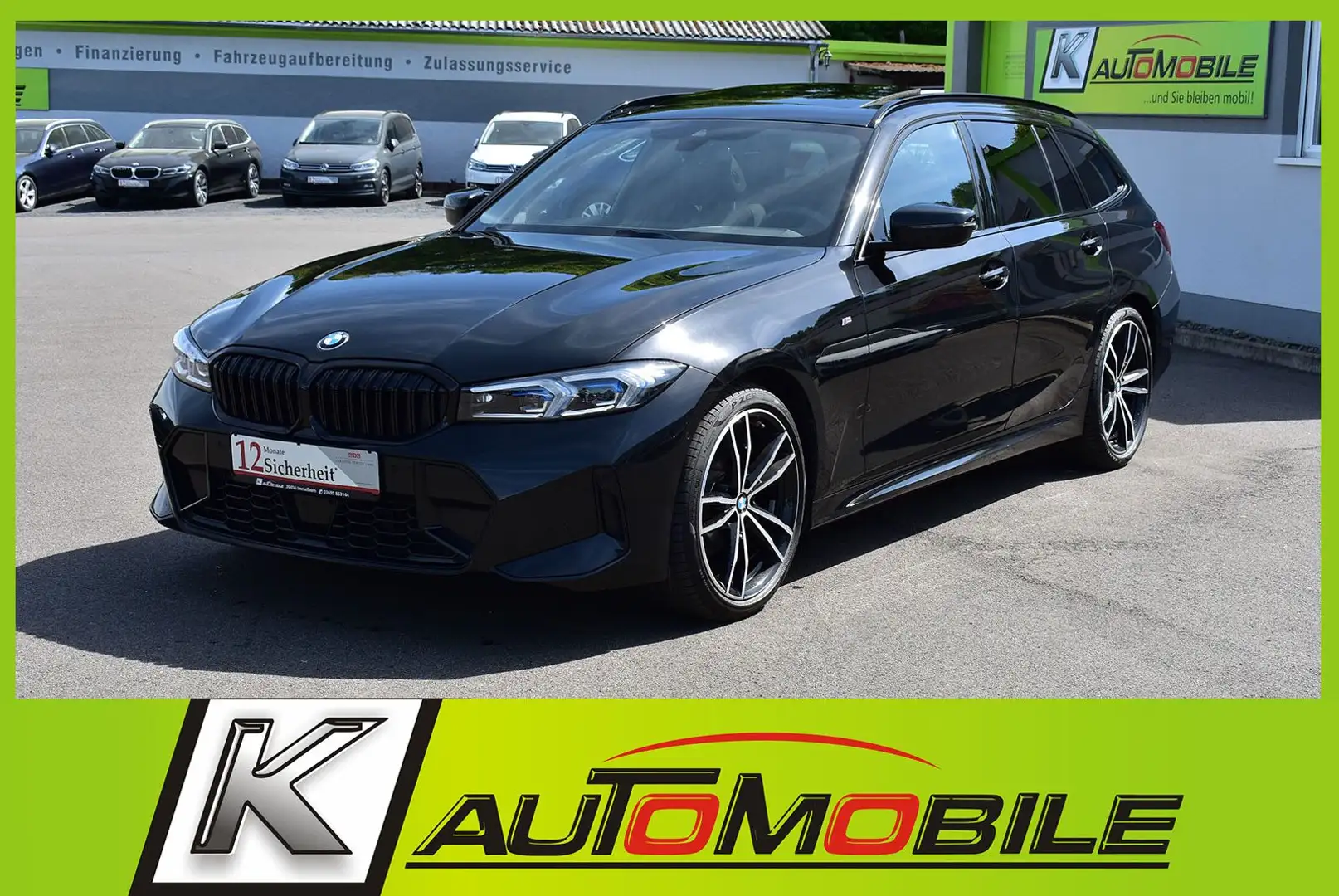 BMW 320 d xDrive M Sport ACC+HiFi+SHZ+Panorama+AHK Negro - 1