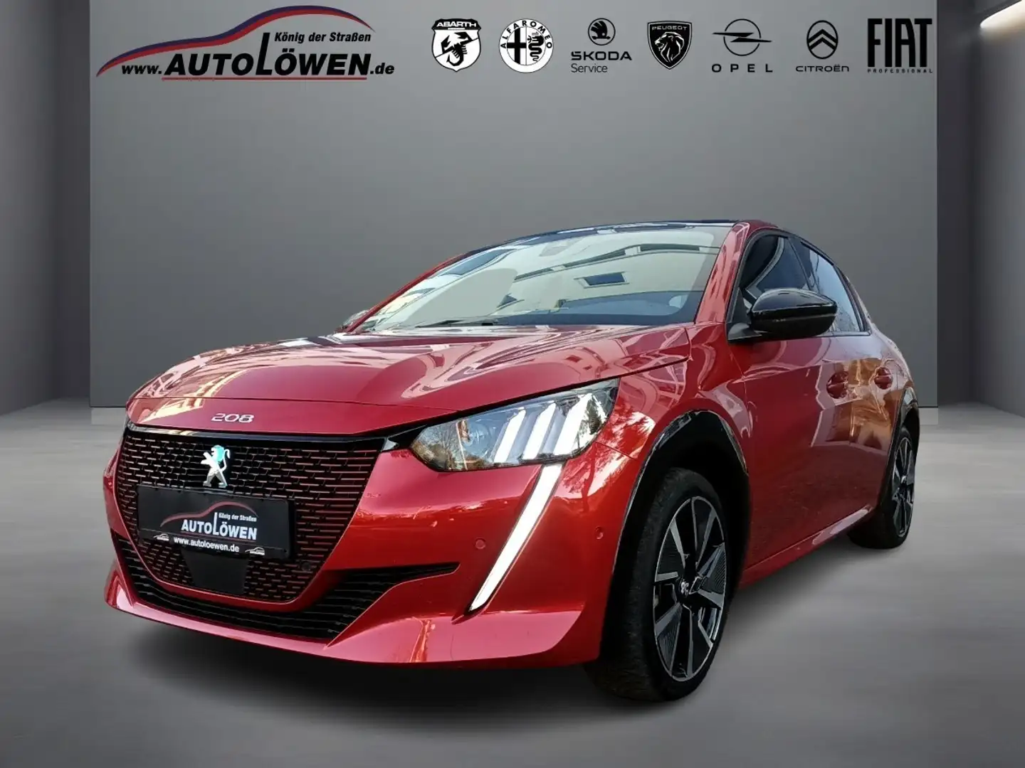 Peugeot 208 GT Elektro Navi Sitzheizung Kamera Rot - 1