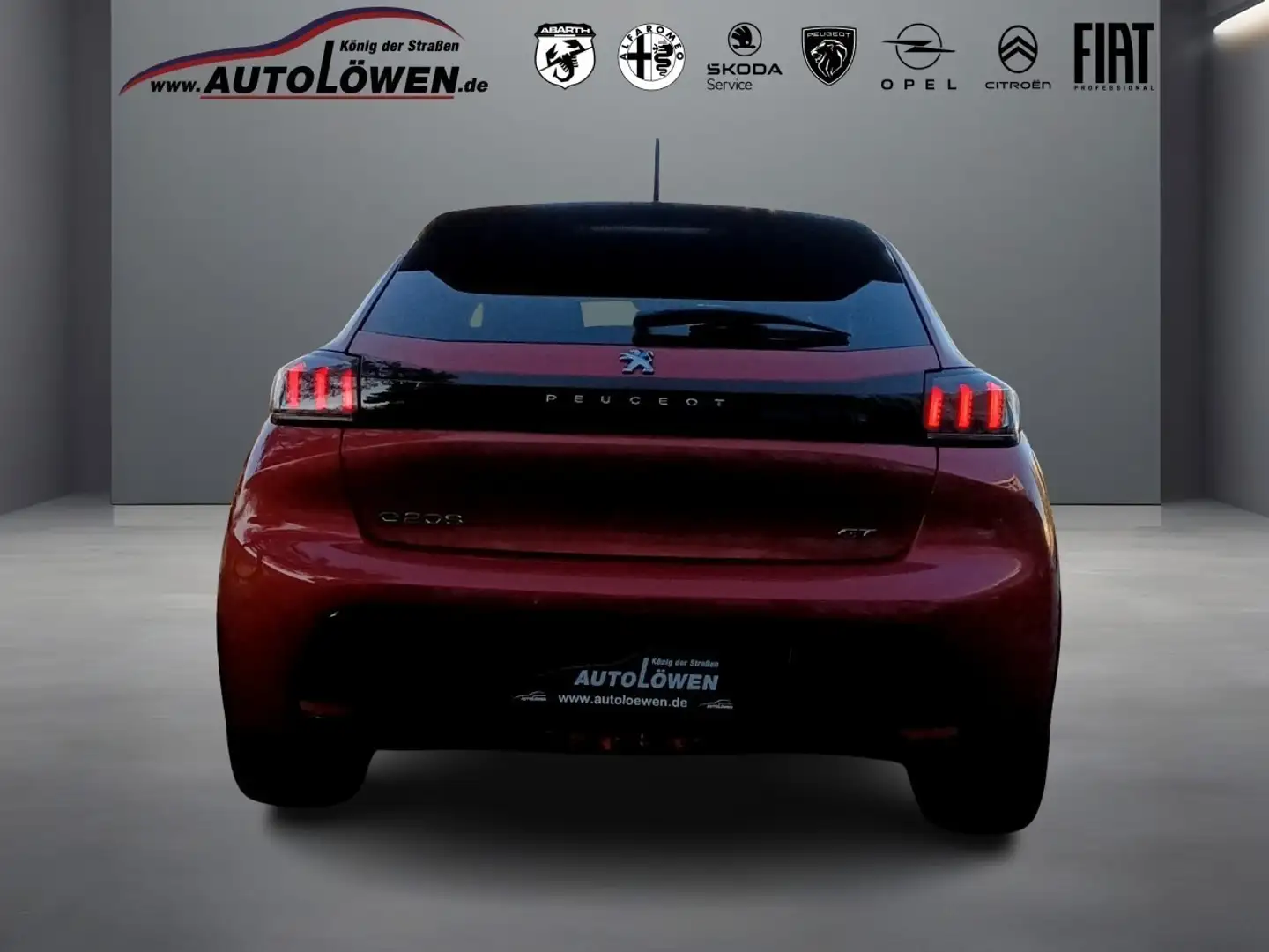 Peugeot 208 GT Elektro Navi Sitzheizung Kamera Rot - 2
