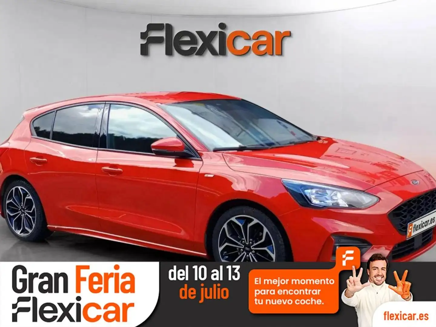 Ford Focus 1.0 Ecoboost ST Line X 125 Rouge - 1