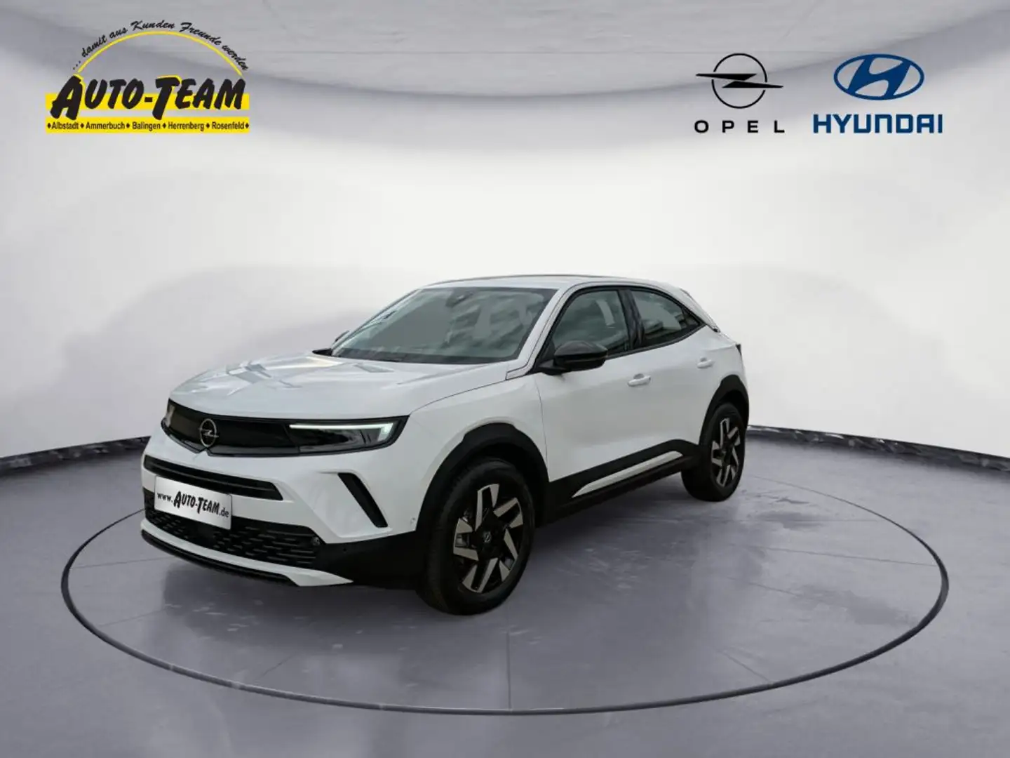 Opel Mokka 1.2 DI Turbo Hybrid 48V Automatik Elegance Blanc - 1