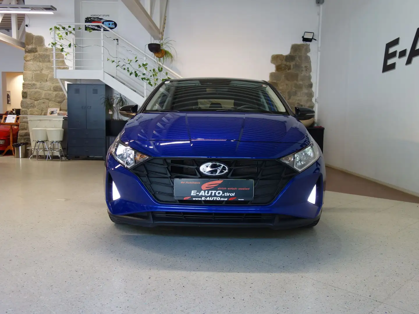Hyundai i20 1,2 MPI i-Line Plus *4-Zylinder *Wenig KM *Neuwer Blau - 2