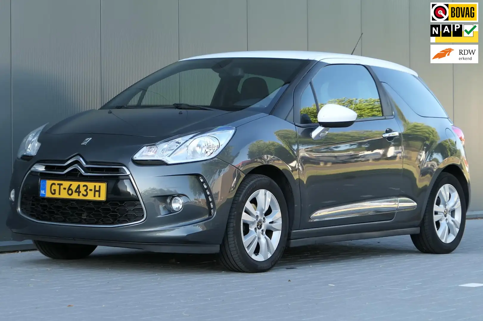 DS Automobiles DS 3 1.2 PureTech Business NAP APK 07-2026 Airco Cruise Szürke - 1