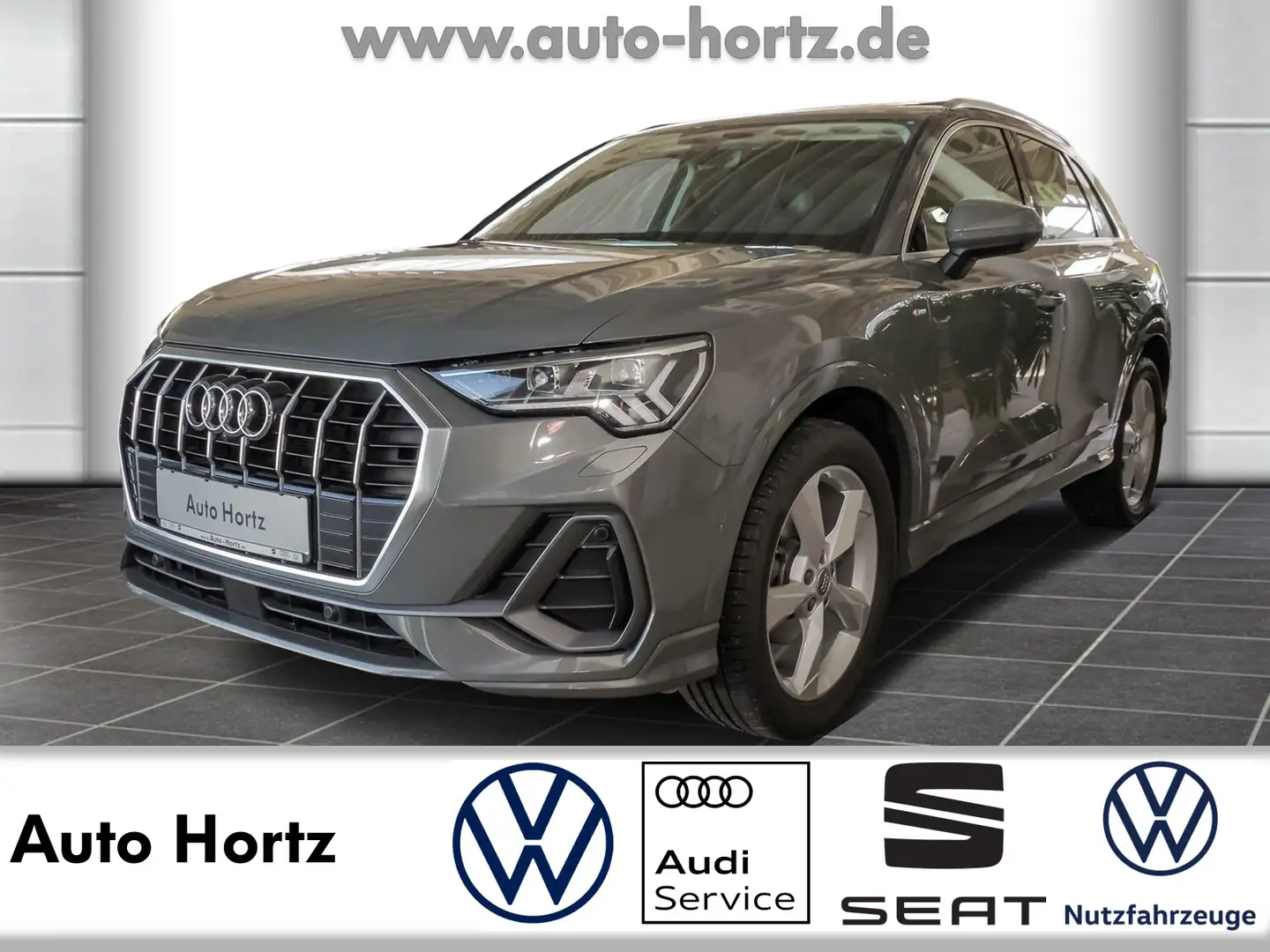 Audi Q3 35 1,5 TFSI S line ,AHK, Tempomat, 19 Zoll Alu, Grau - 1