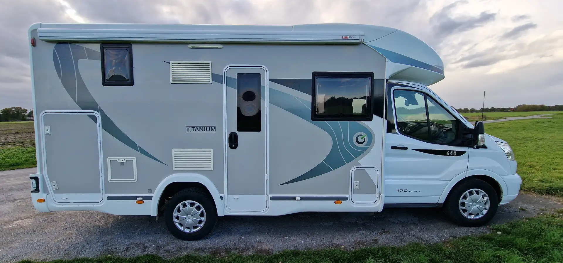 Caravans-Wohnm Chausson 640 Titanium Weiß - 1