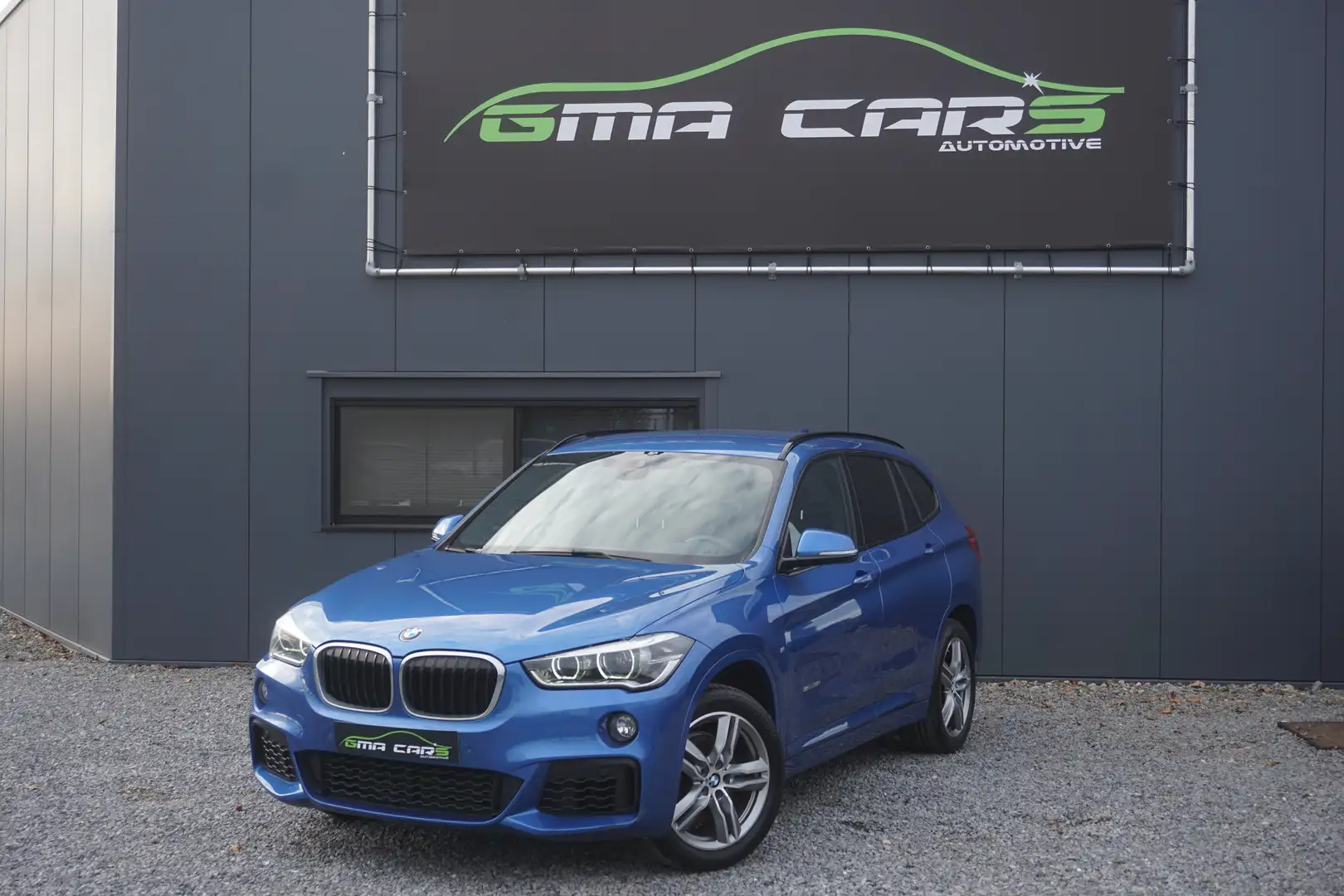 BMW X1 X1 sDrive18i Aut. M Sport-Nav-PDC-53dkm-Garantie Blau - 1