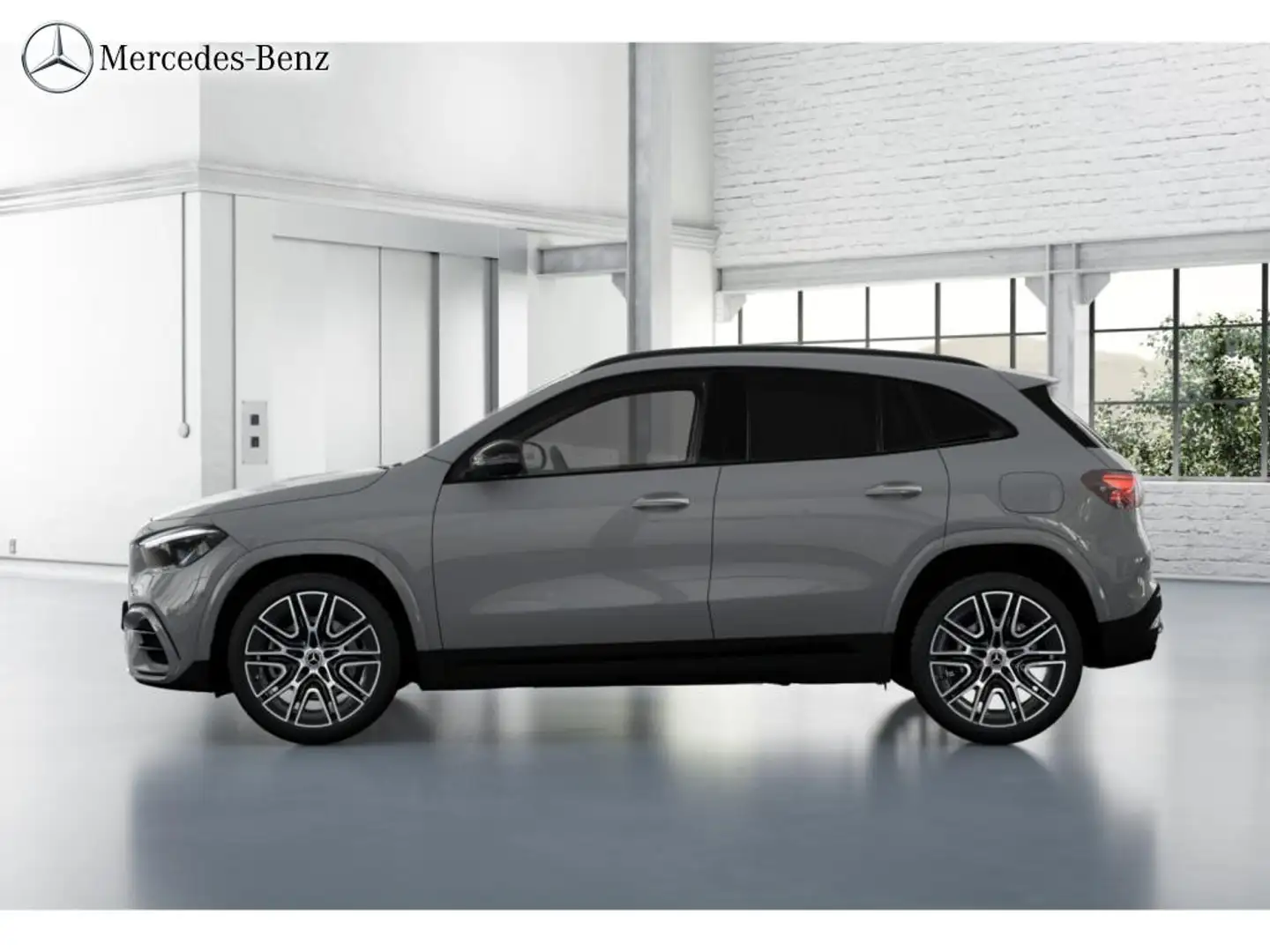 Mercedes-Benz GLA 200 d AMG MBUX+360°+LED+AHK+Distroni+Totwink Grau - 2