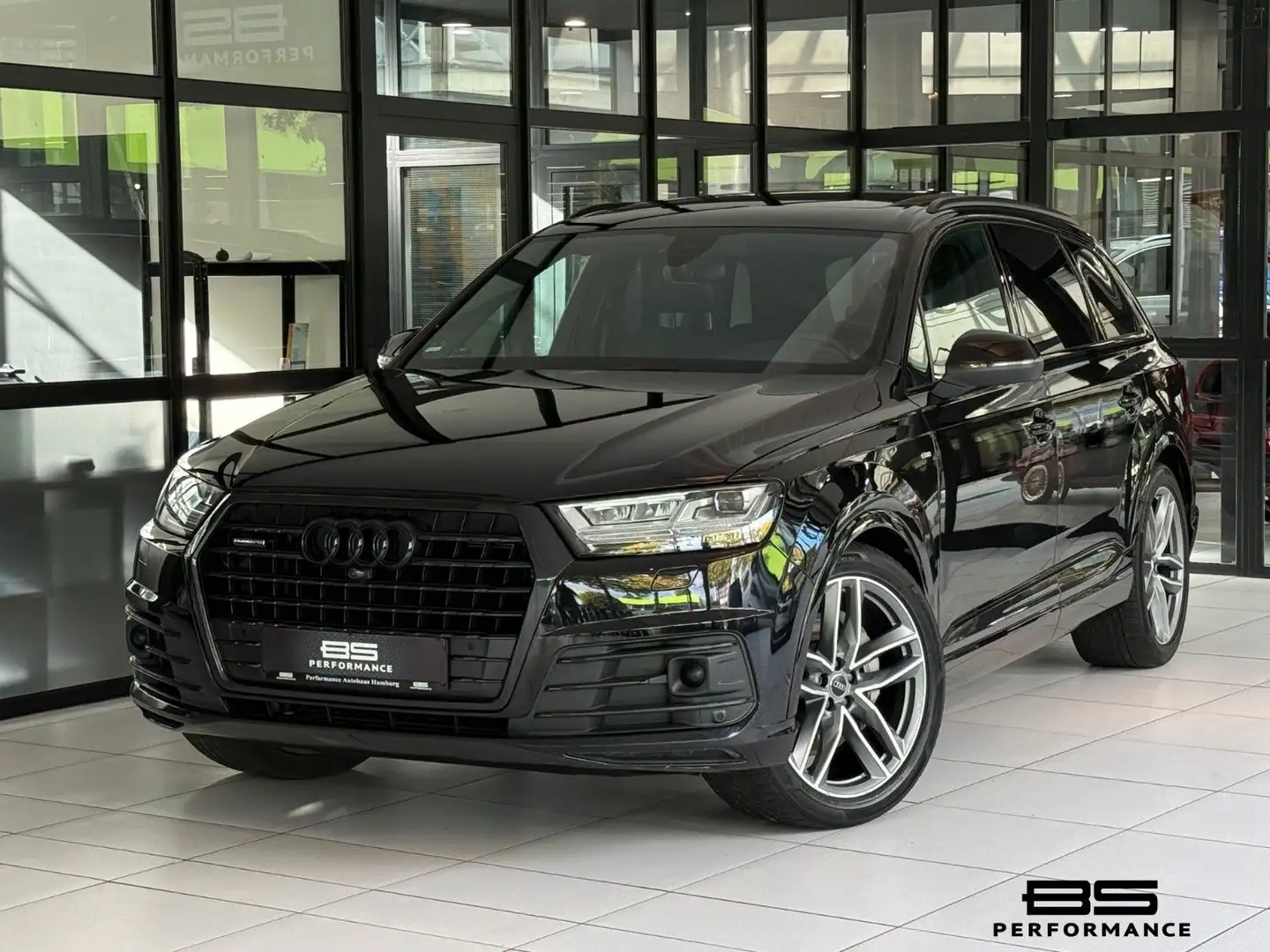 Audi Q7 3.0 TDI |S-LINE PLUS|ACC|PANO|K-GO|360°|7-SIT Schwarz - 1