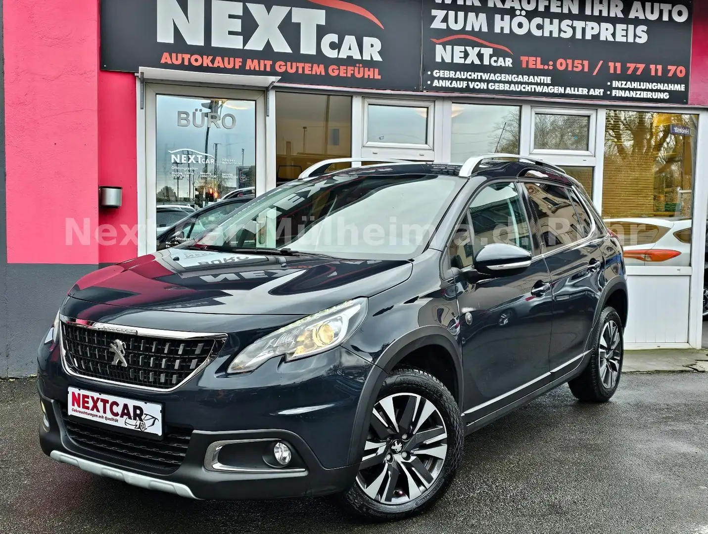 Peugeot 2008 Crossway|1.2|Automatik|Navi|Kamera|1Hand|SHZ Grau - 1