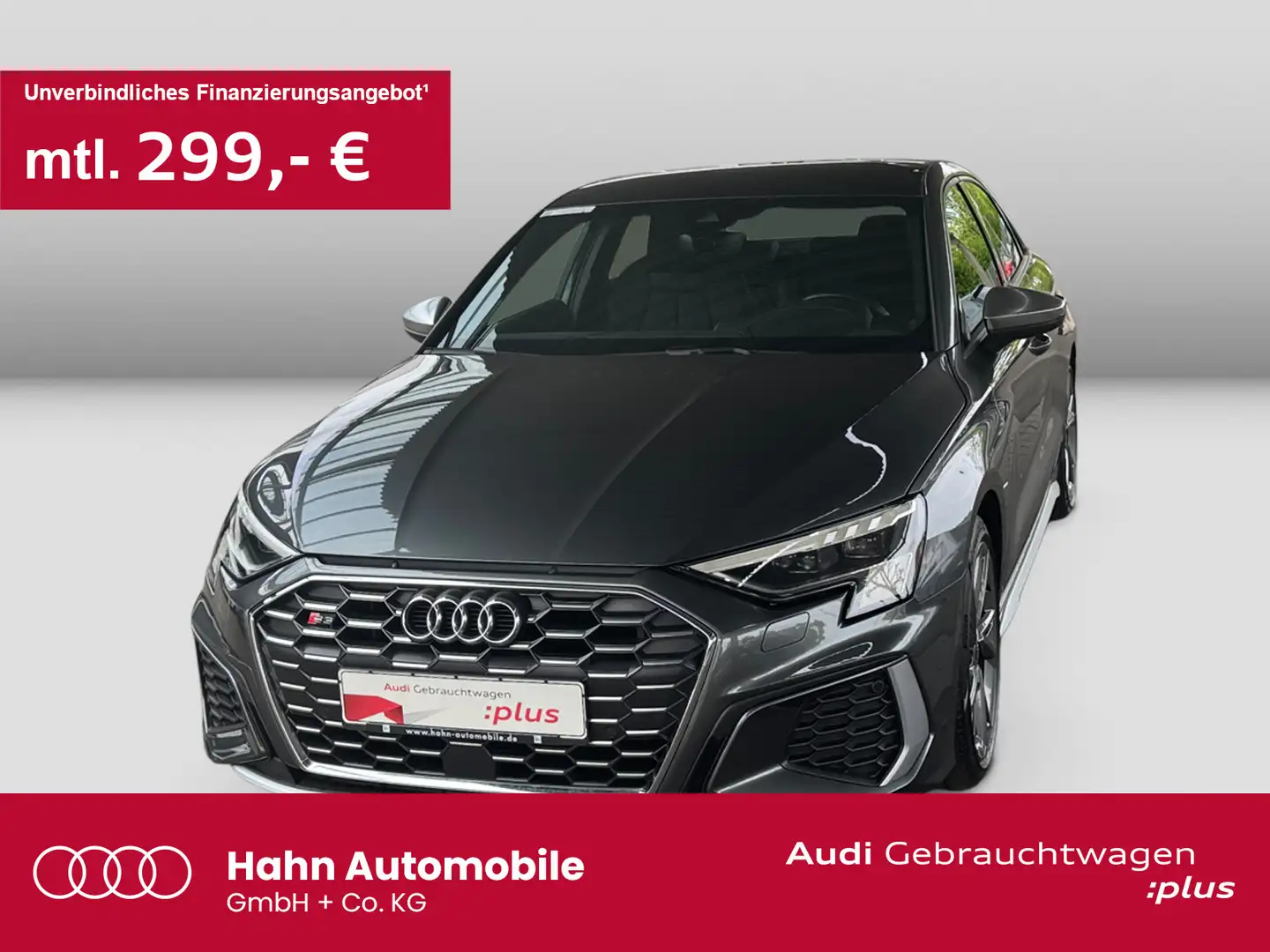 Audi S3 TFSI qu S-trc Navi Matrix ACC CAM Grau - 1
