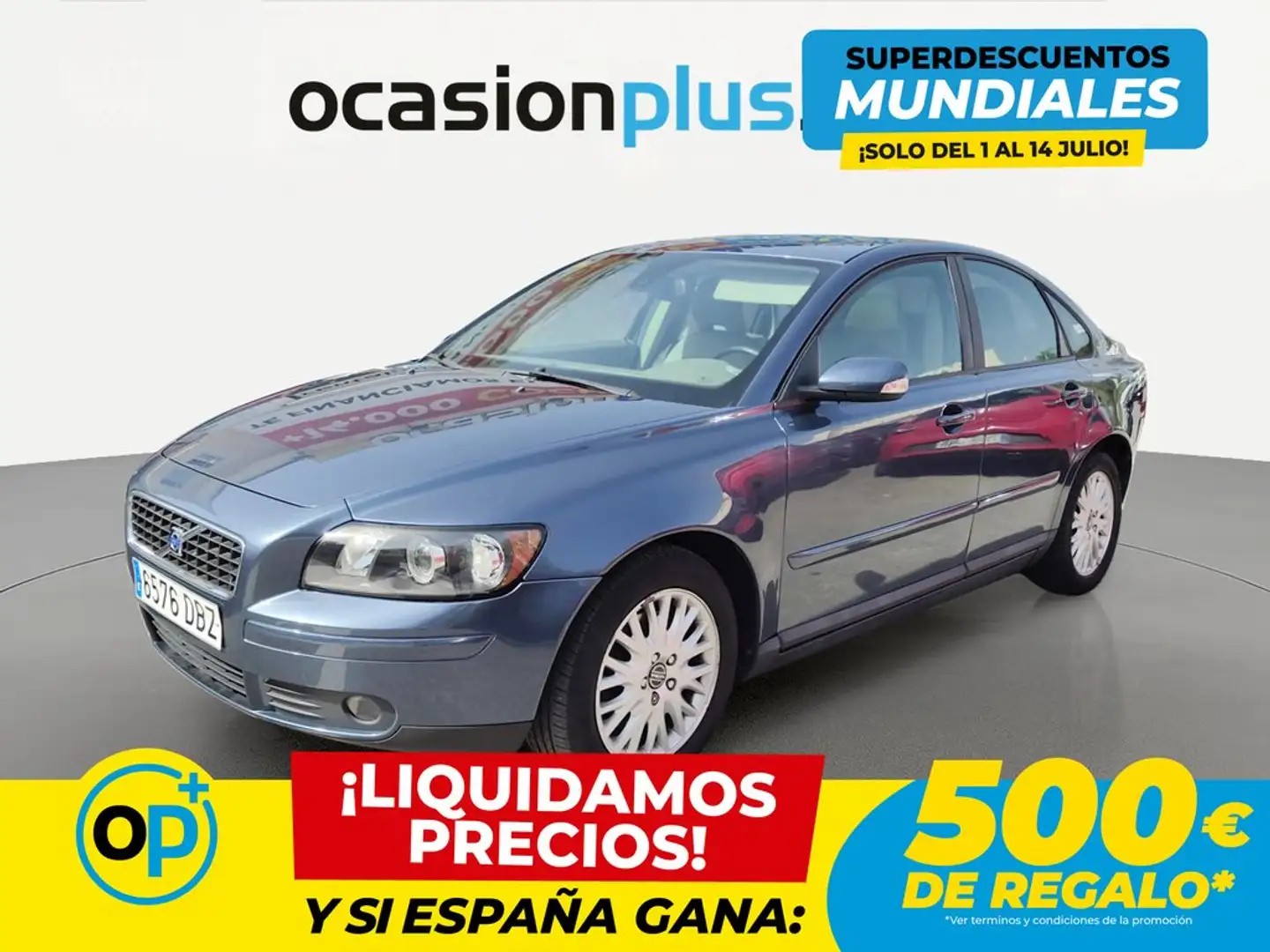 Volvo S40 2.0D Momentum Blau - 1