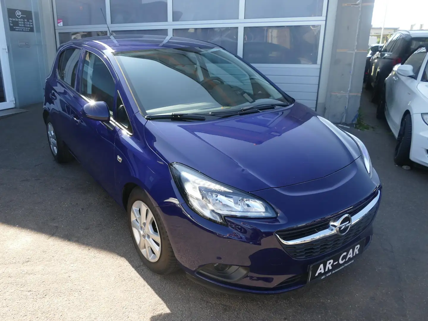 Opel Corsa E 1.4 Klima Lenkradheizung Tempomat Sitzheizung Blau - 2