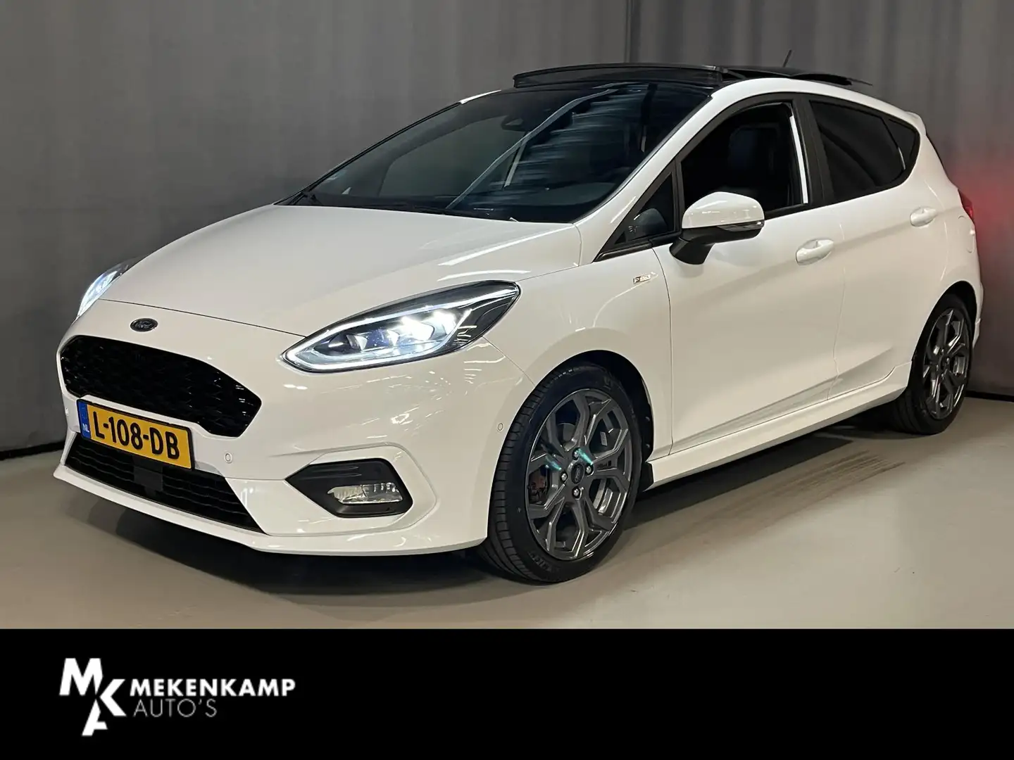 Ford Fiesta 1.0 EcoBoost Hybrid ST-Line X 18''/Panoramadak/Ada Blanc - 1