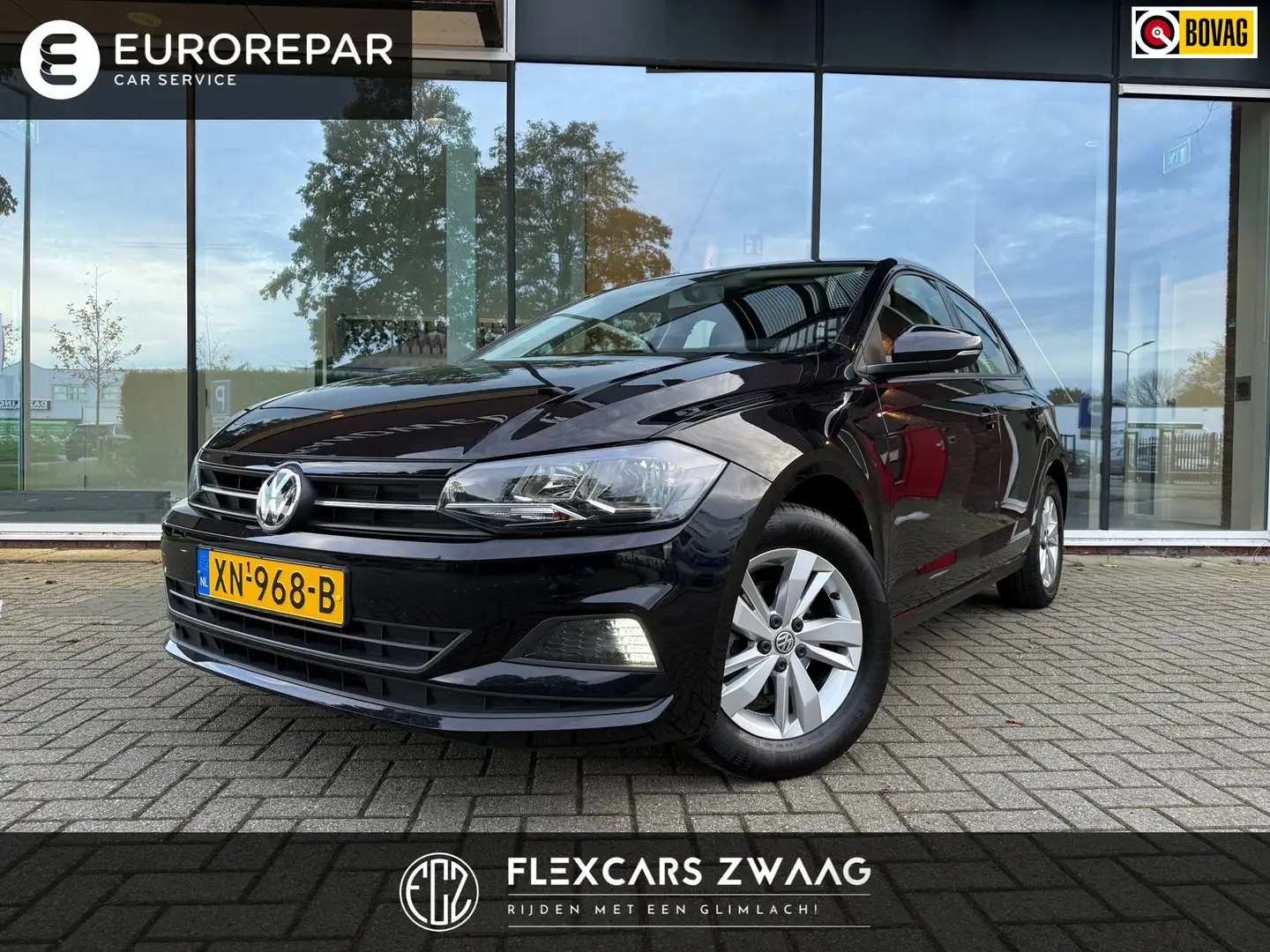 Volkswagen Polo 1.0 TSI Comfortline Business - Automaat - Navi - A Noir - 1