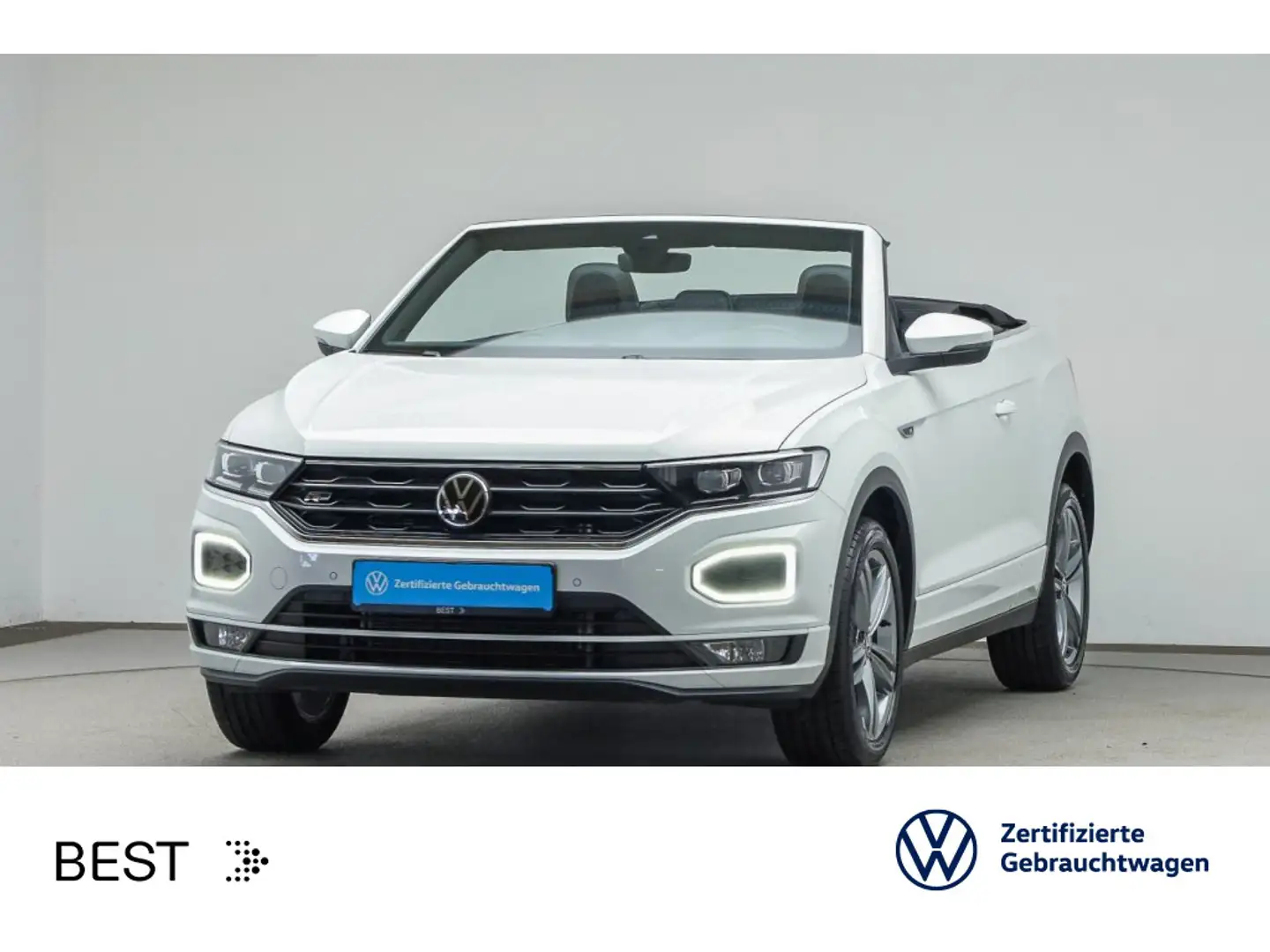 Volkswagen T-Roc R-Line 1.5 TSI Navi*Leder*Assist Weiß - 1