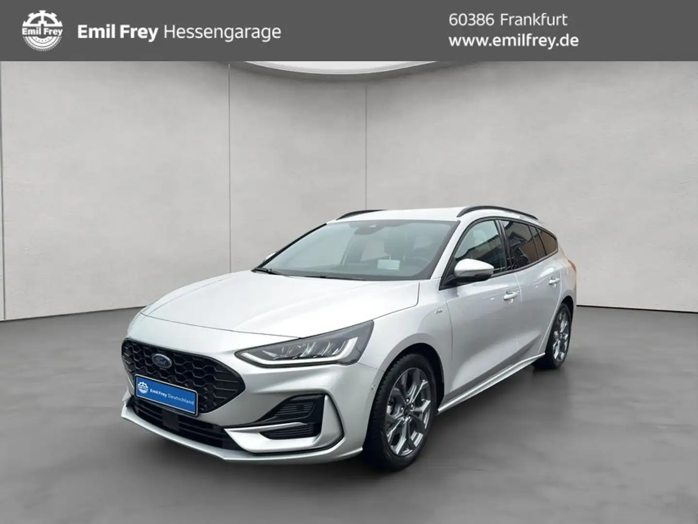 Ford Focus Turnier 1.0 EcoBoost Hybrid ST-LINE X Silber - 1
