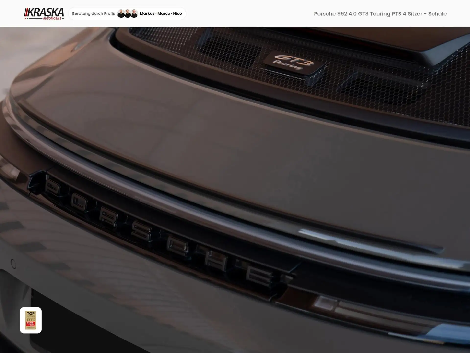 포르쉐 911 GT3 Touring 2026 건메탈 사진 5