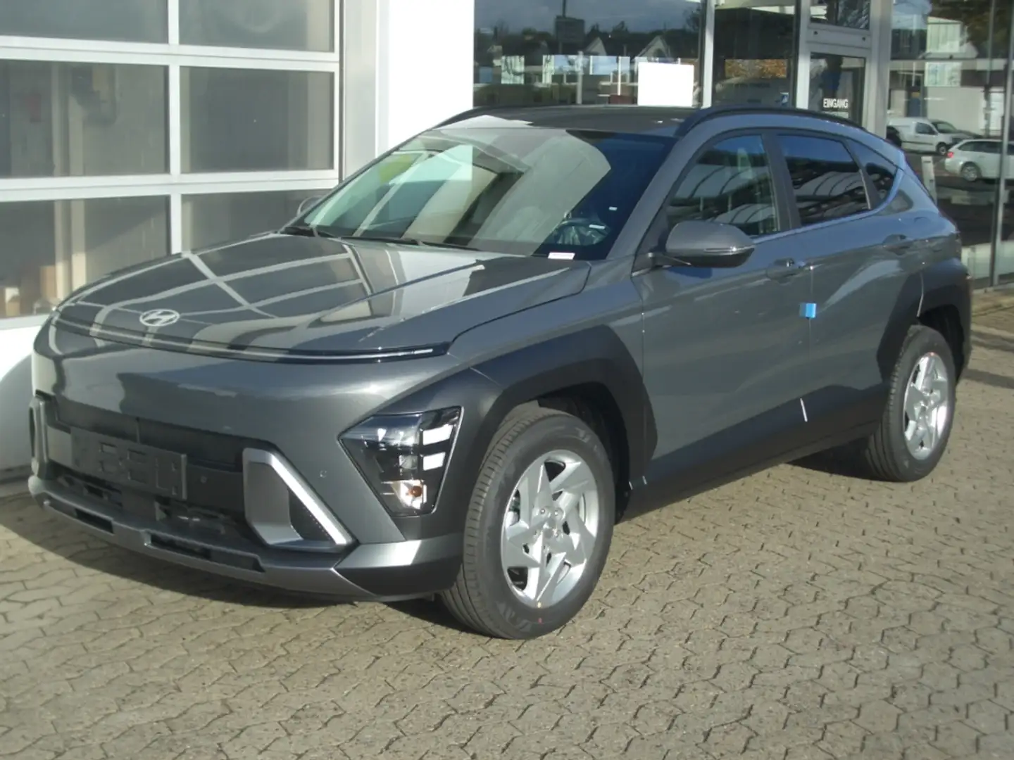 Hyundai KONA SX2 MJ25 1.6 Turbo Trend, elekt. Heckklappe, Navi, Grau - 1