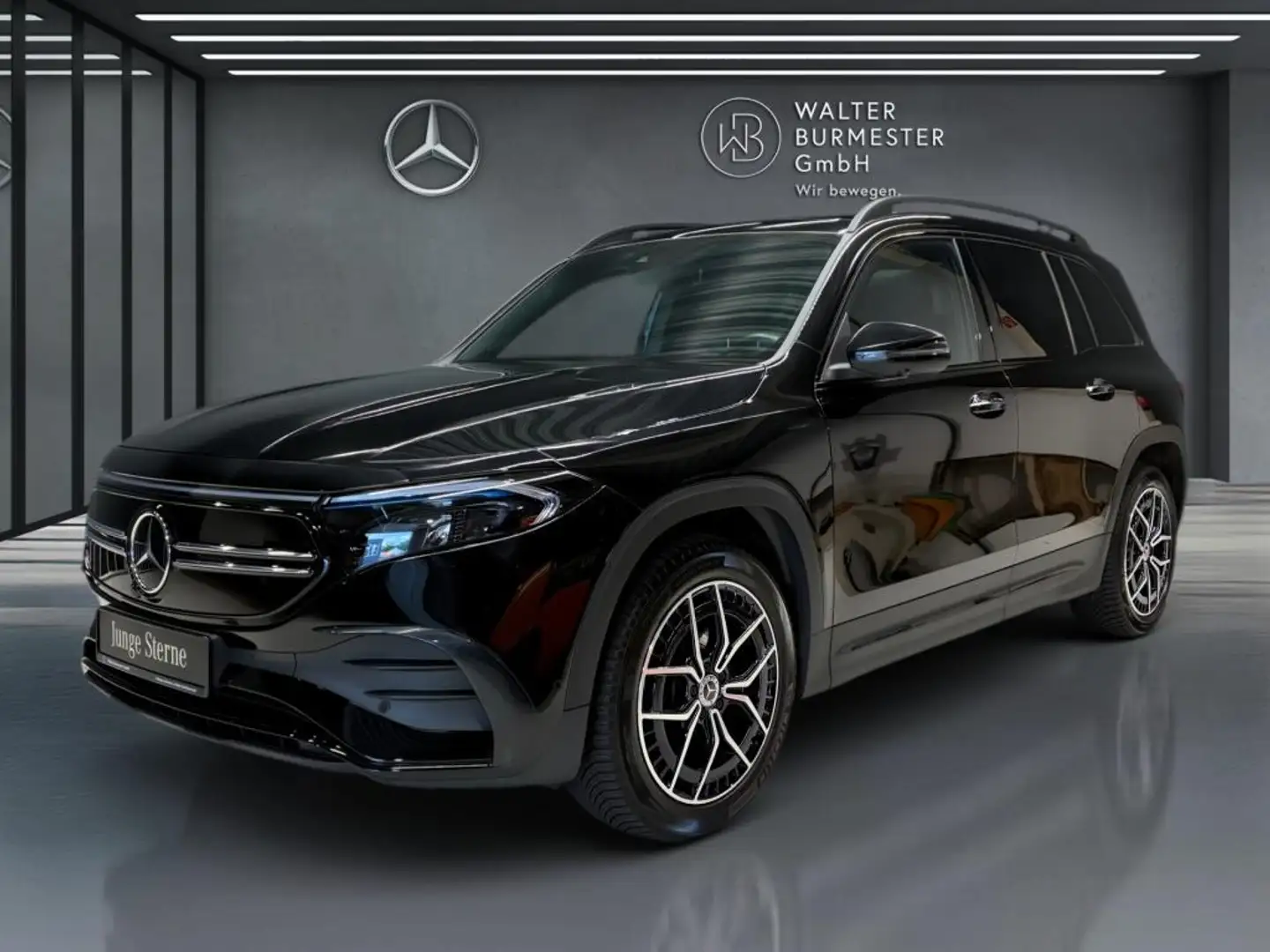Mercedes-Benz EQB 300 4M +Memory+AMG+PANO+MBUX+Night+KAMERA Noir - 1