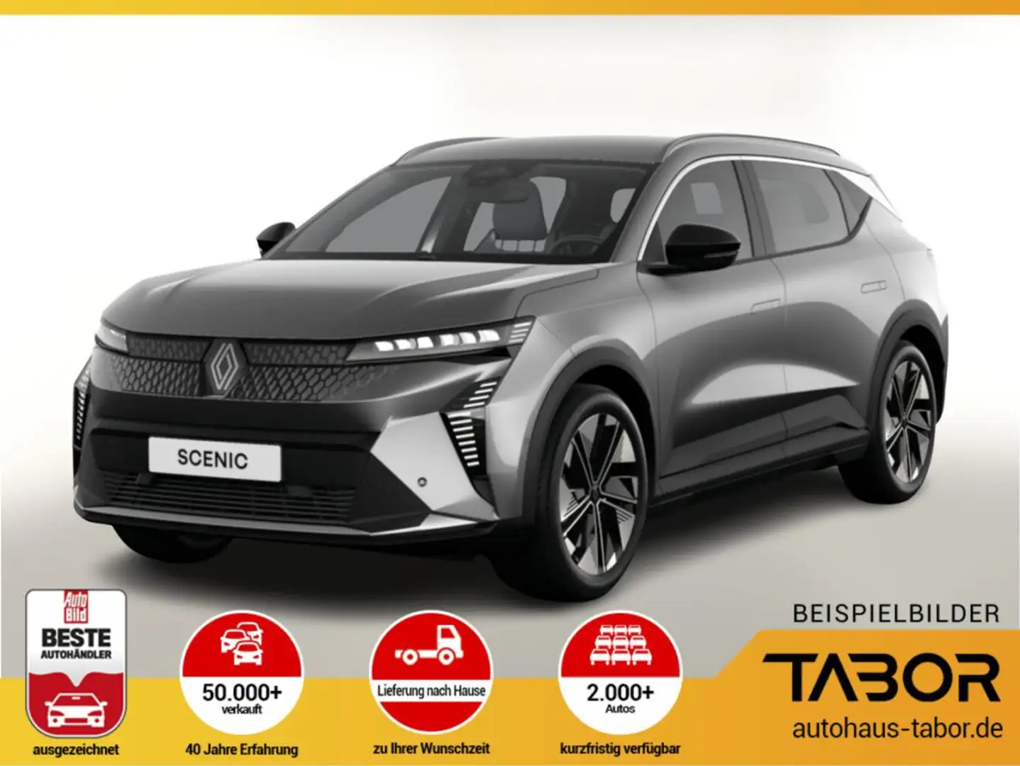Renault Scenic E-TECH Techno 220 Long Range el Heckkl Grau - 1