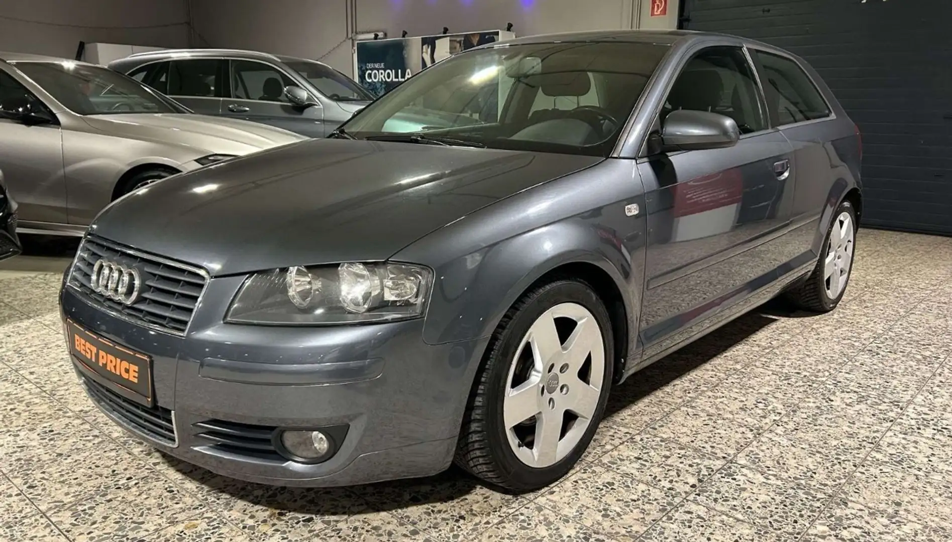 Audi A3 Quattro 2,0 TDI Gris - 2