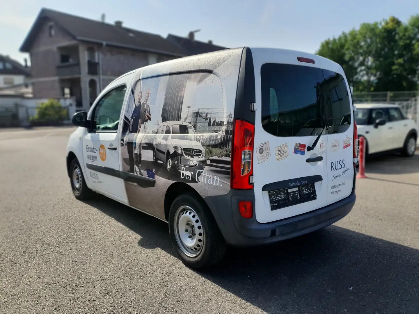 Mercedes-Benz Citan 109 CDI lang 1. Hand, Scheckheftgepflegt Weiß - 2