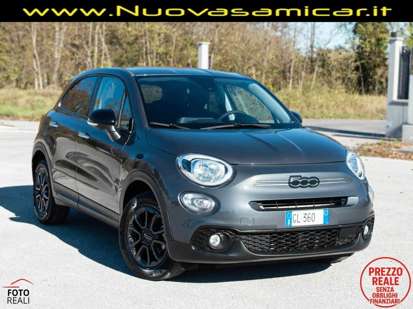 Fiat 500X 1.3 MULTIJET 95 CV CLUB Grigio - 1