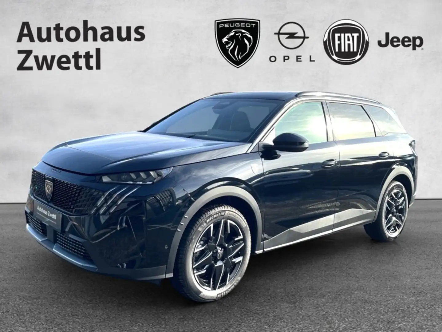 Peugeot 5008 GT Hybrid 145 e-DCS6 Schwarz - 1