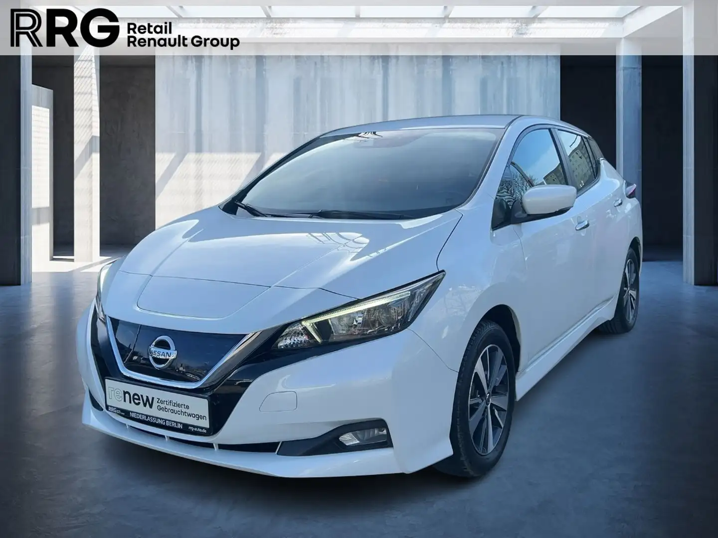 Nissan Leaf Acenta Weiß - 2