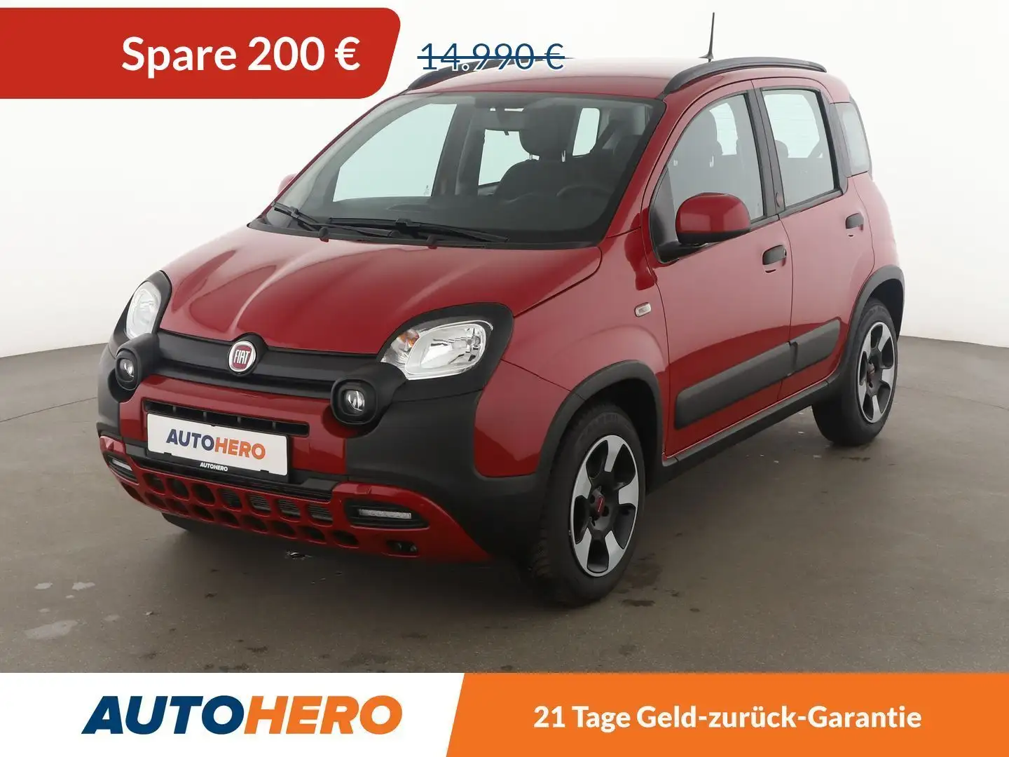 Fiat Panda 1.0 Mild-Hybrid Red *KLIMA*GARANTIE* Rot - 1