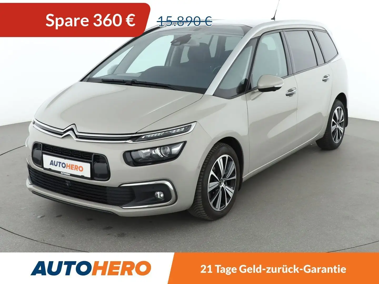Citroen Grand C4 Picasso 1.6 THP Shine Gelb - 1