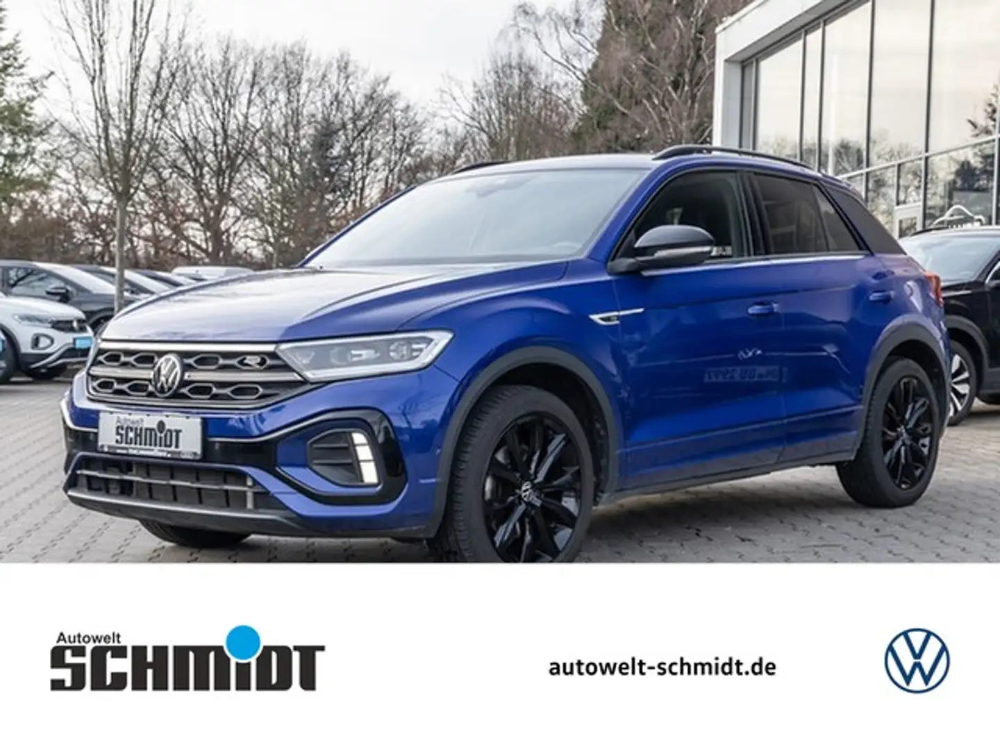 Volkswagen T-Roc 1.5 TSI DSG R-Line ACC LED NAVI KEYLESS R.KAMERA Blau - 1