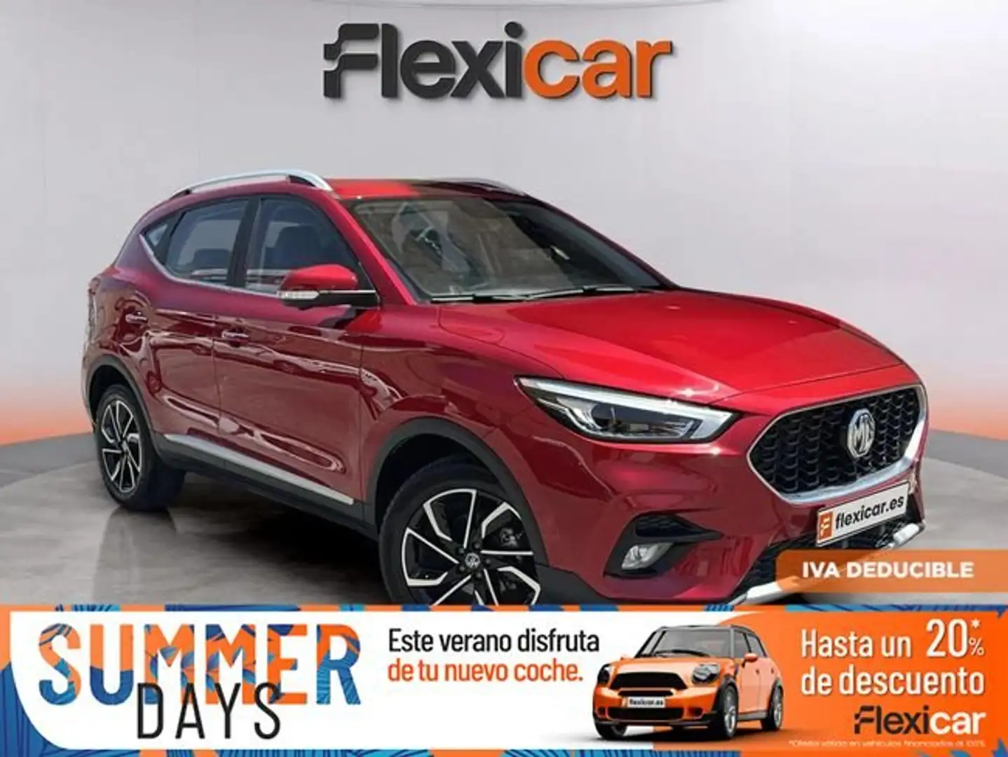 MG ZS 1.0T+Comfort+Auto Rojo - 1