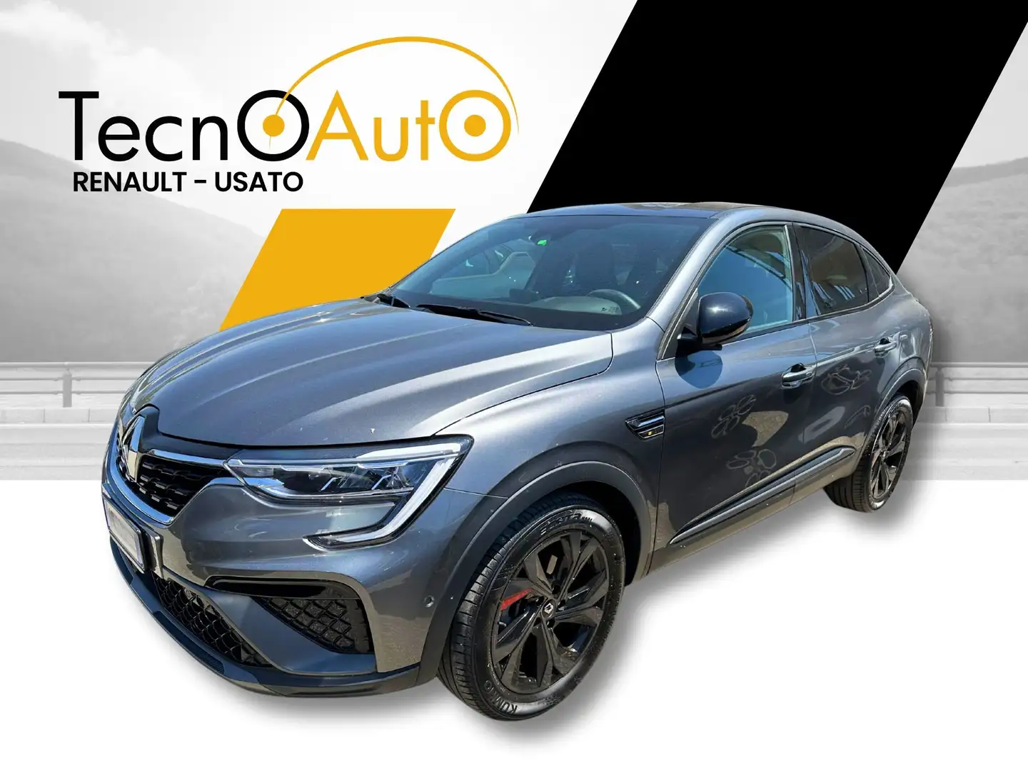 Renault Arkana Arkana 1.6 E-Tech full hybrid R.S. Line 145cv Gris - 1