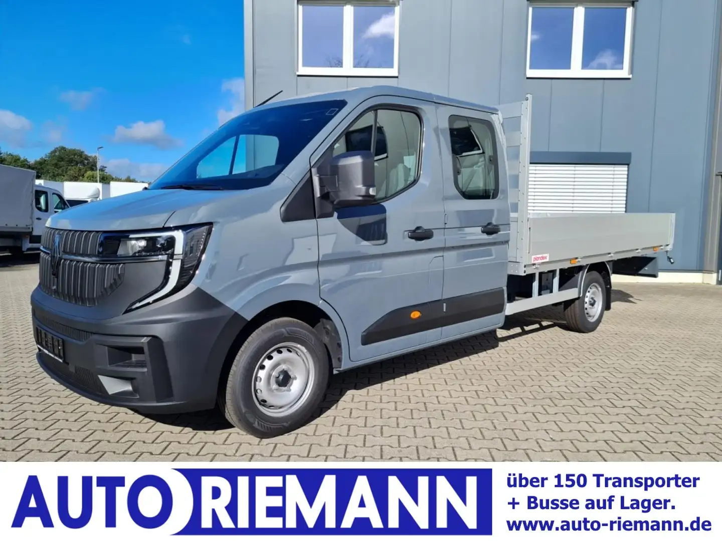 Renault Master New 3,5t Doka dCi 170 L3H1 Lang Klima Grau - 1