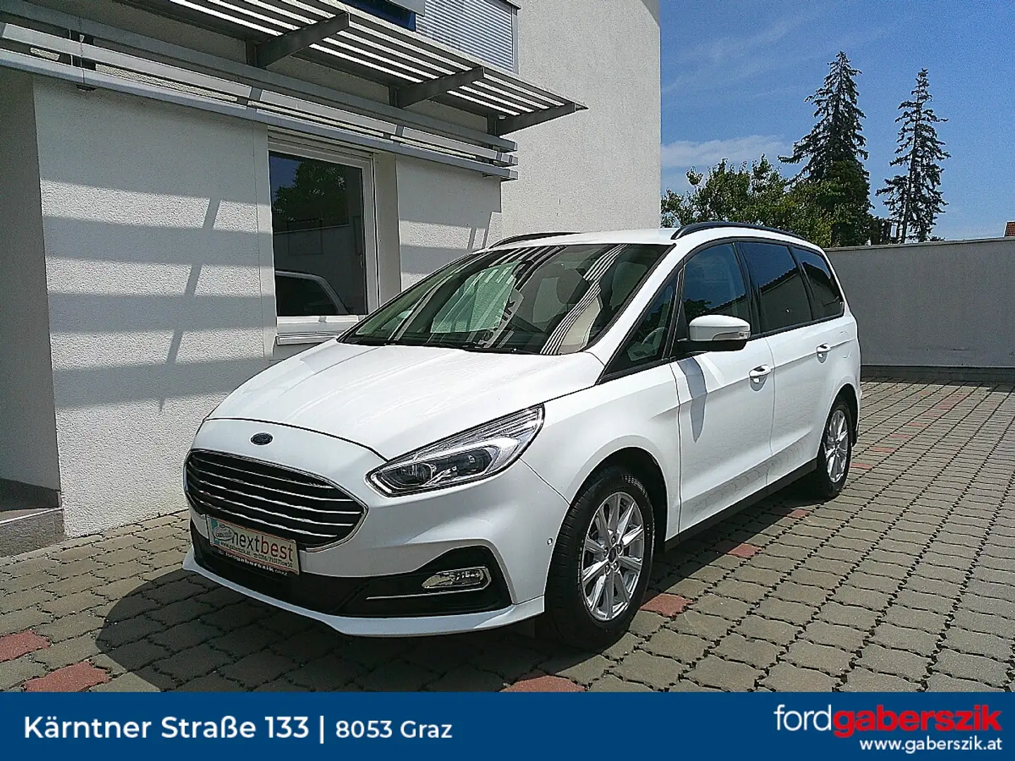 Ford Galaxy 2,5 Duratec Hybrid Edition Aut. Weiß - 1